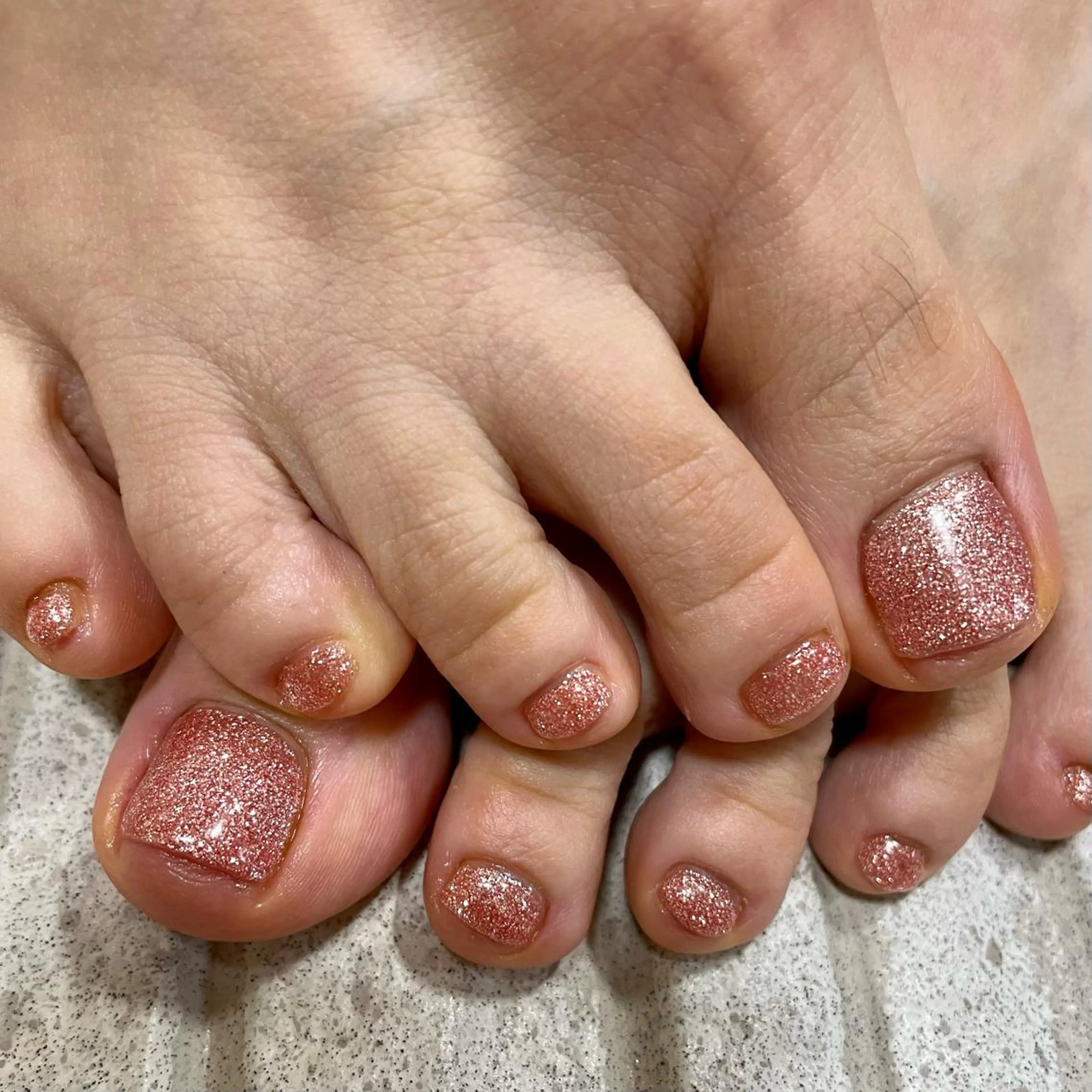 ネイル フットネイル ワンカラーネイル 奥園 良恵のネイルデザイン