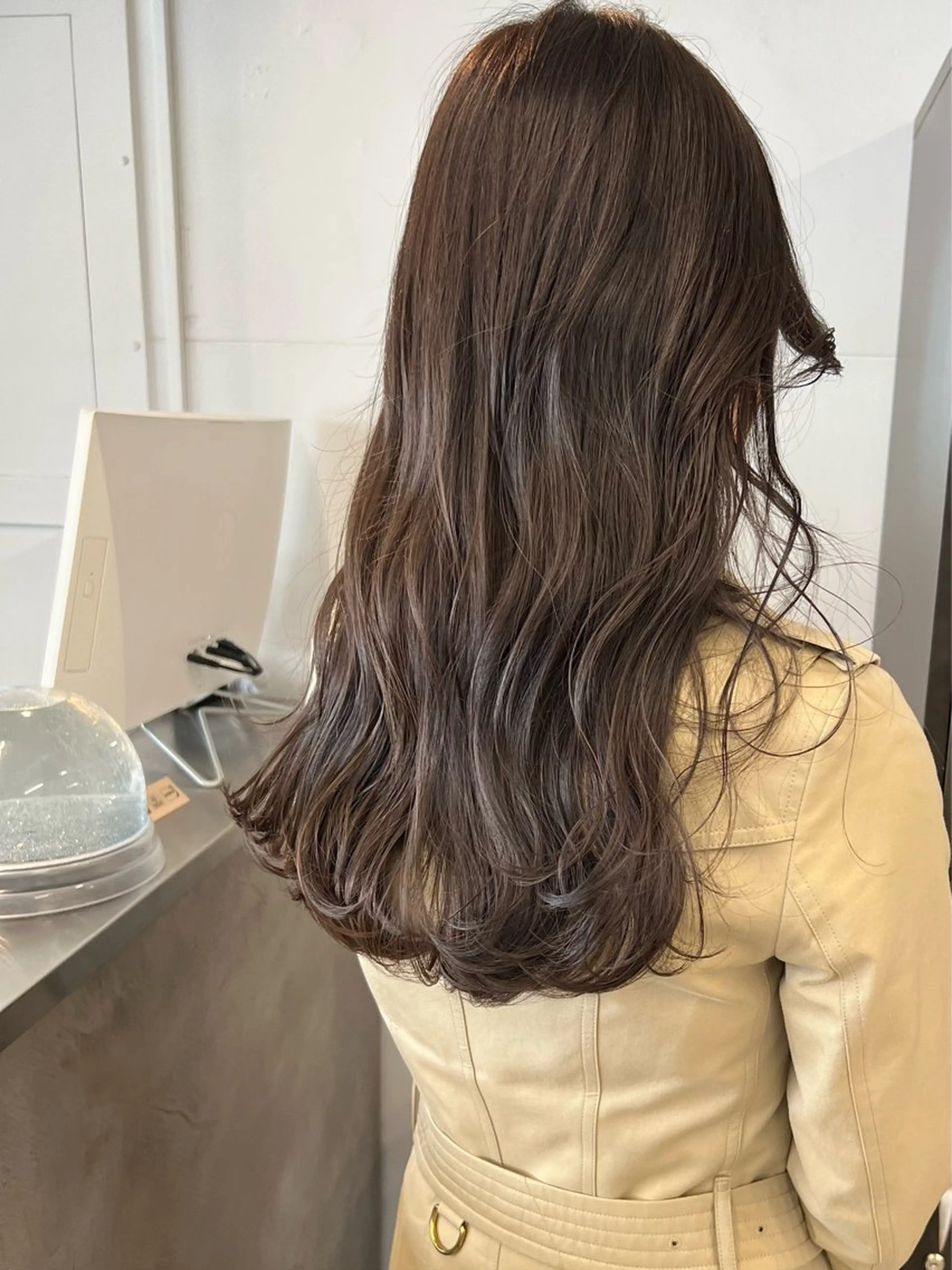 ロング カラー カット ヘアカラー 樫原裕二 /柔らかいカラーのヘアスタイル