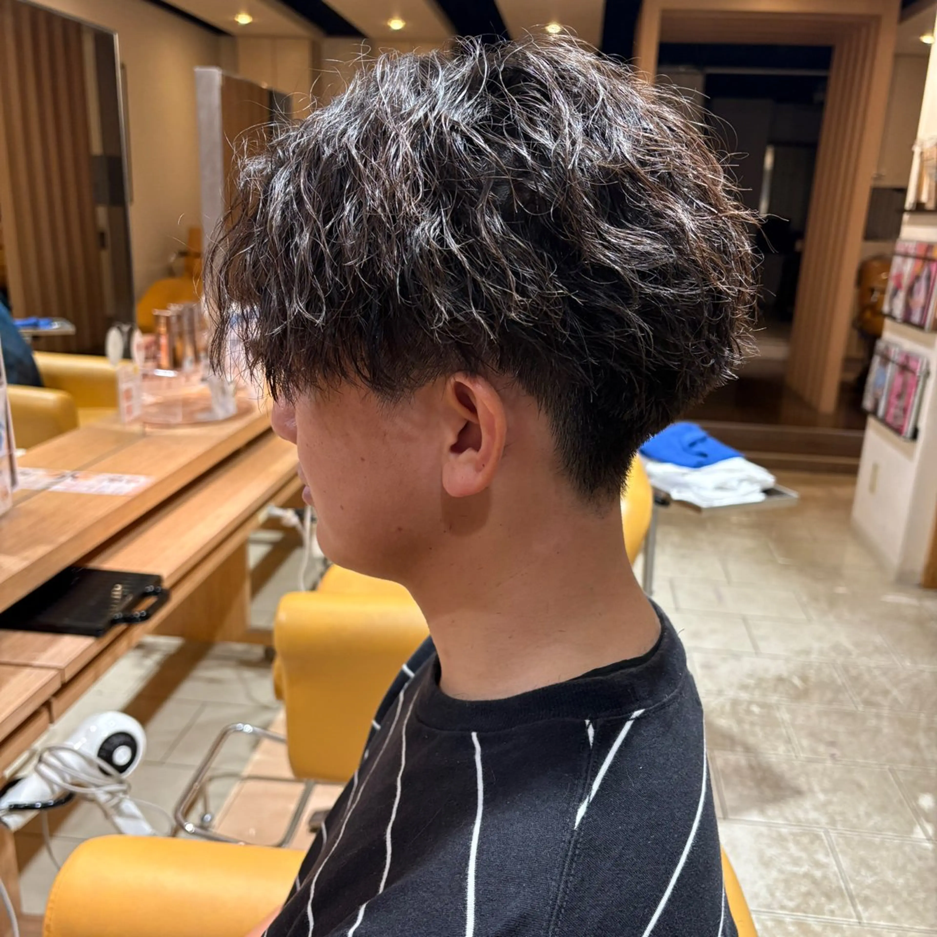 【🔥minimo限定価格🔥】メンズカット＋ツイスパor波巻きパーマ🌀の写真