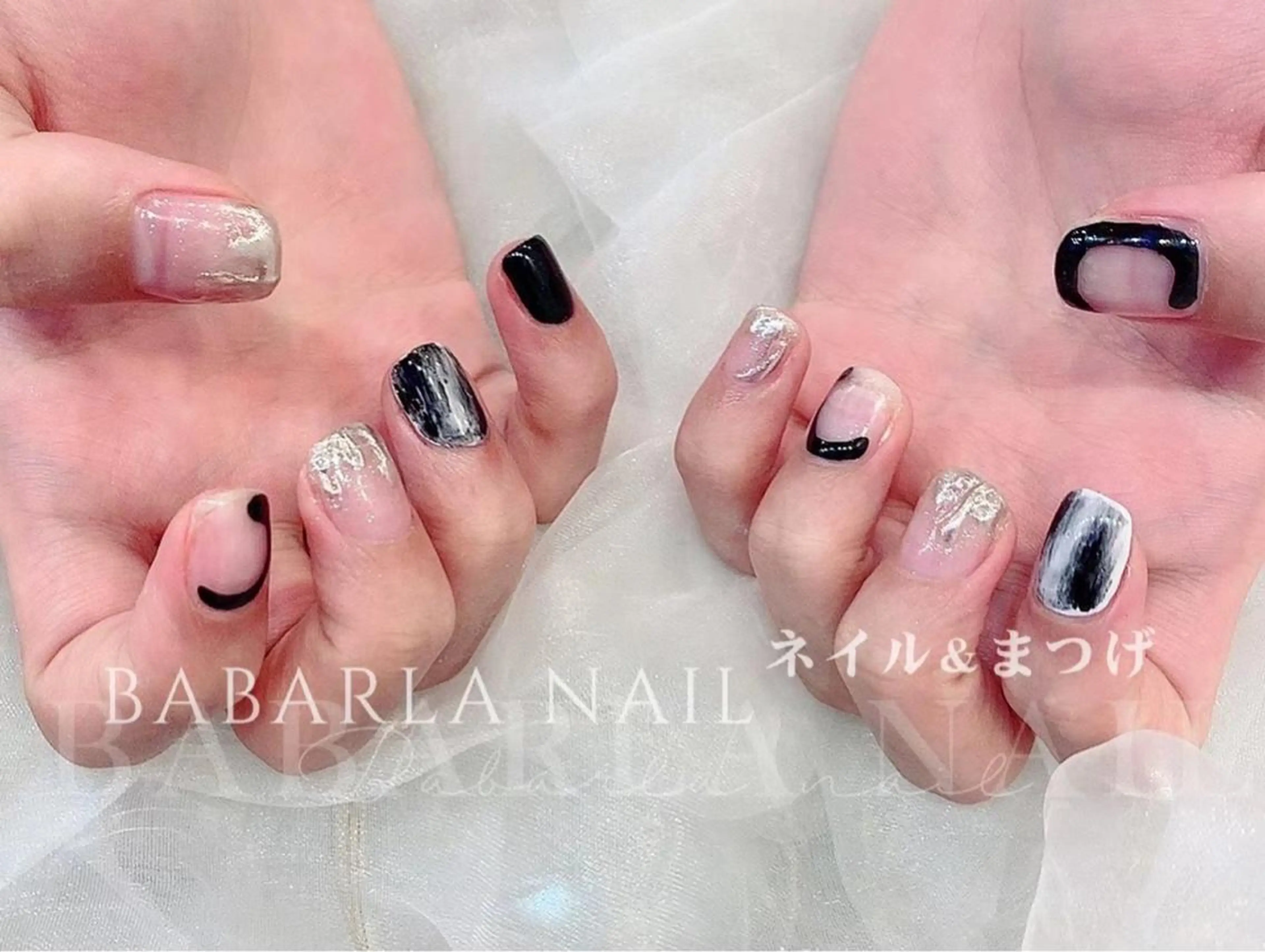 ネイル アートネイル シンプルネイル Babarla Nailのネイルデザイン