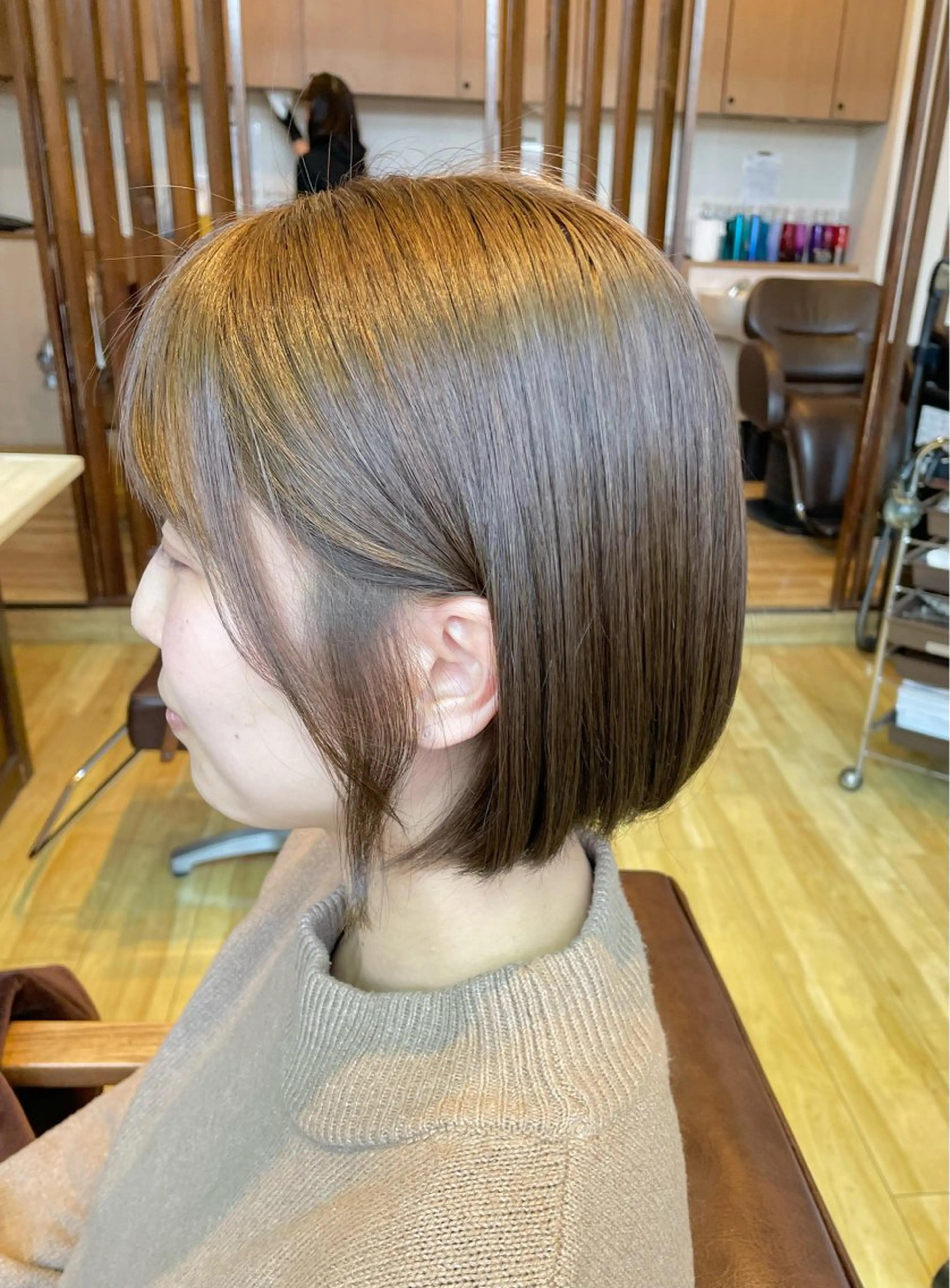 【新規】カット＋カラー🩵岡山/髪質改善の写真