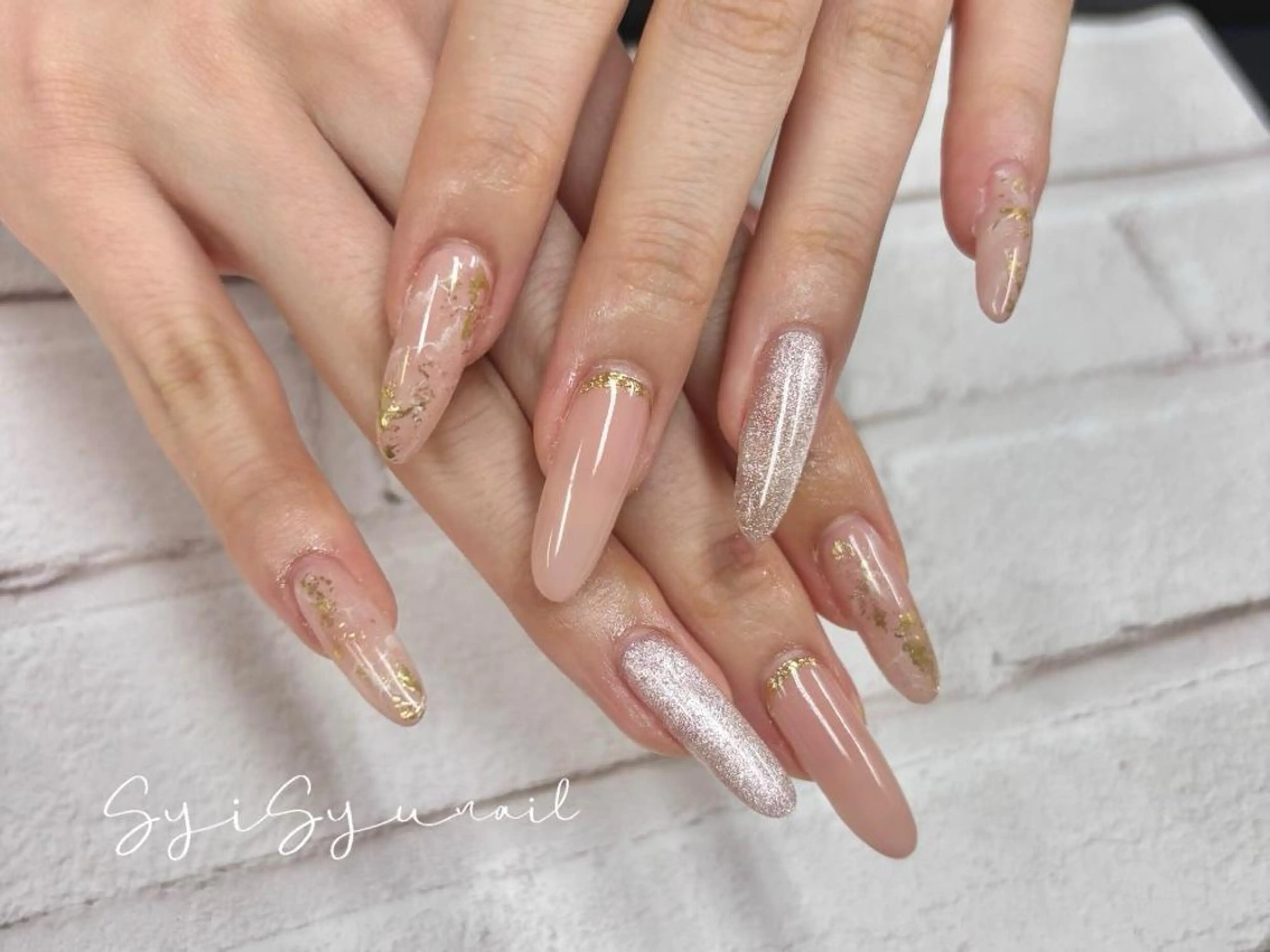 【オフなし】長さ出し10本＋選べるマンスリーデザインの写真