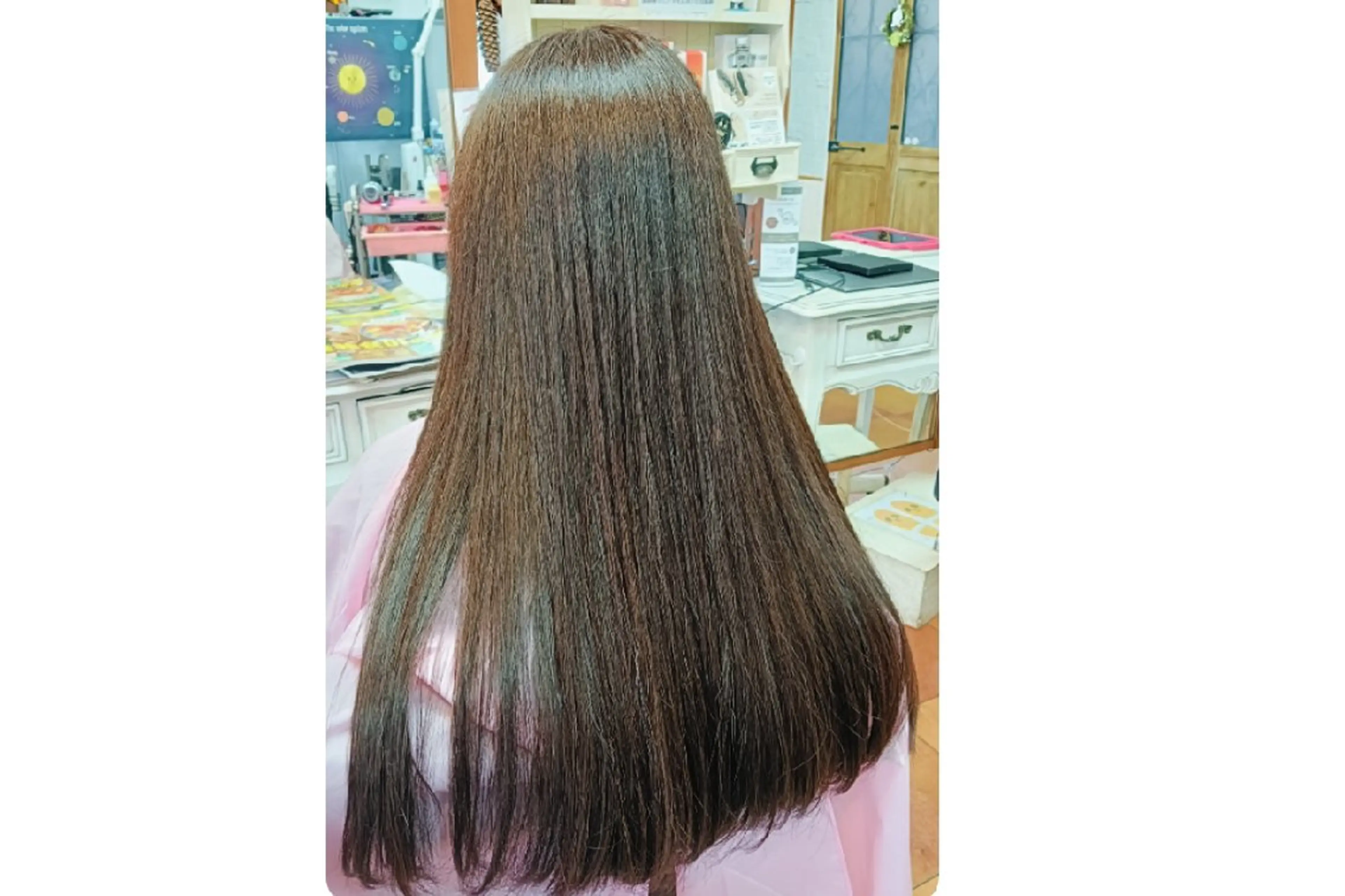 ロング ロング あや/くせ毛美容師 による縮毛矯正のヘアスタイル