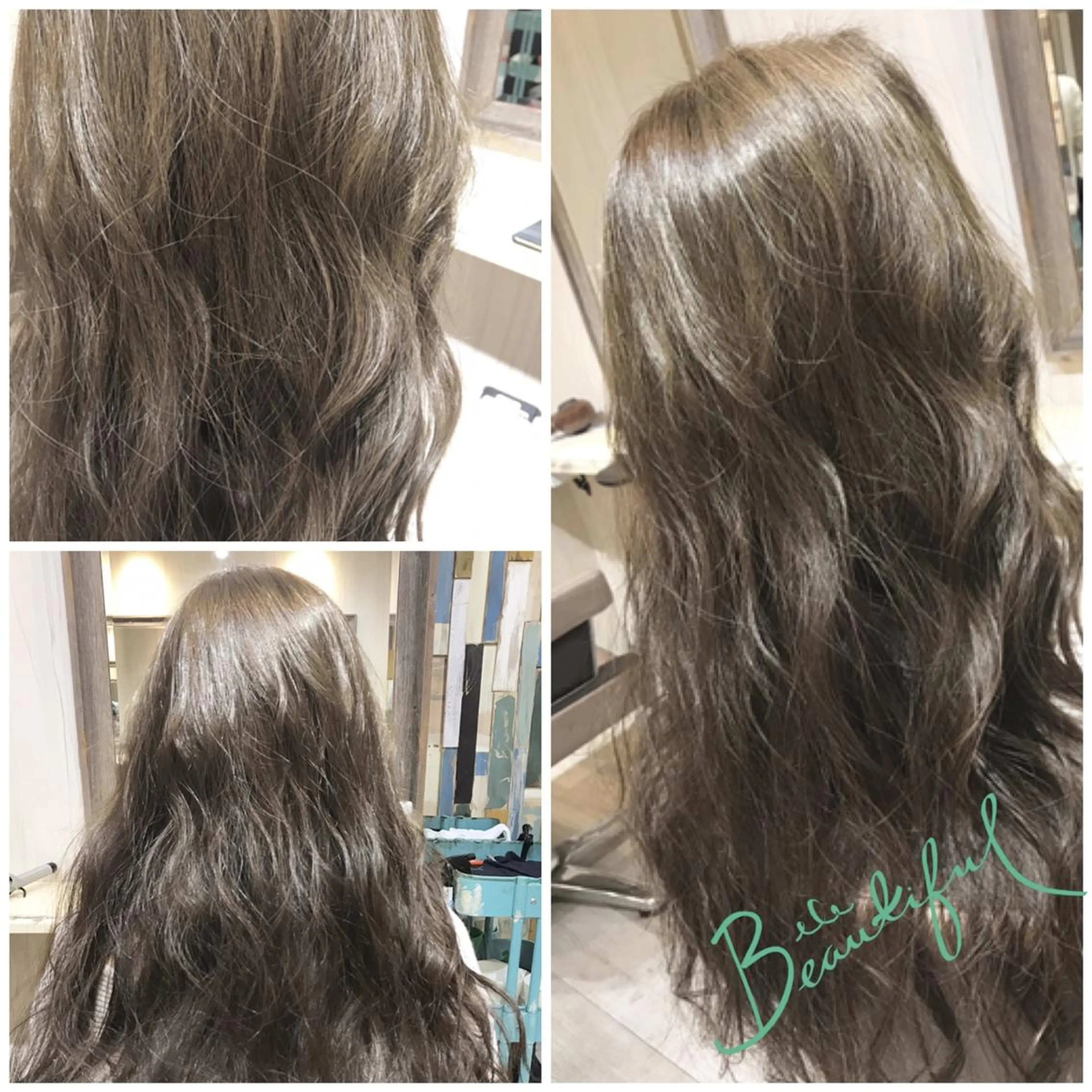 カラー イルミナカラー 嶋村夏実🌼レイヤー 🌸白髪ぼかしのヘアスタイル