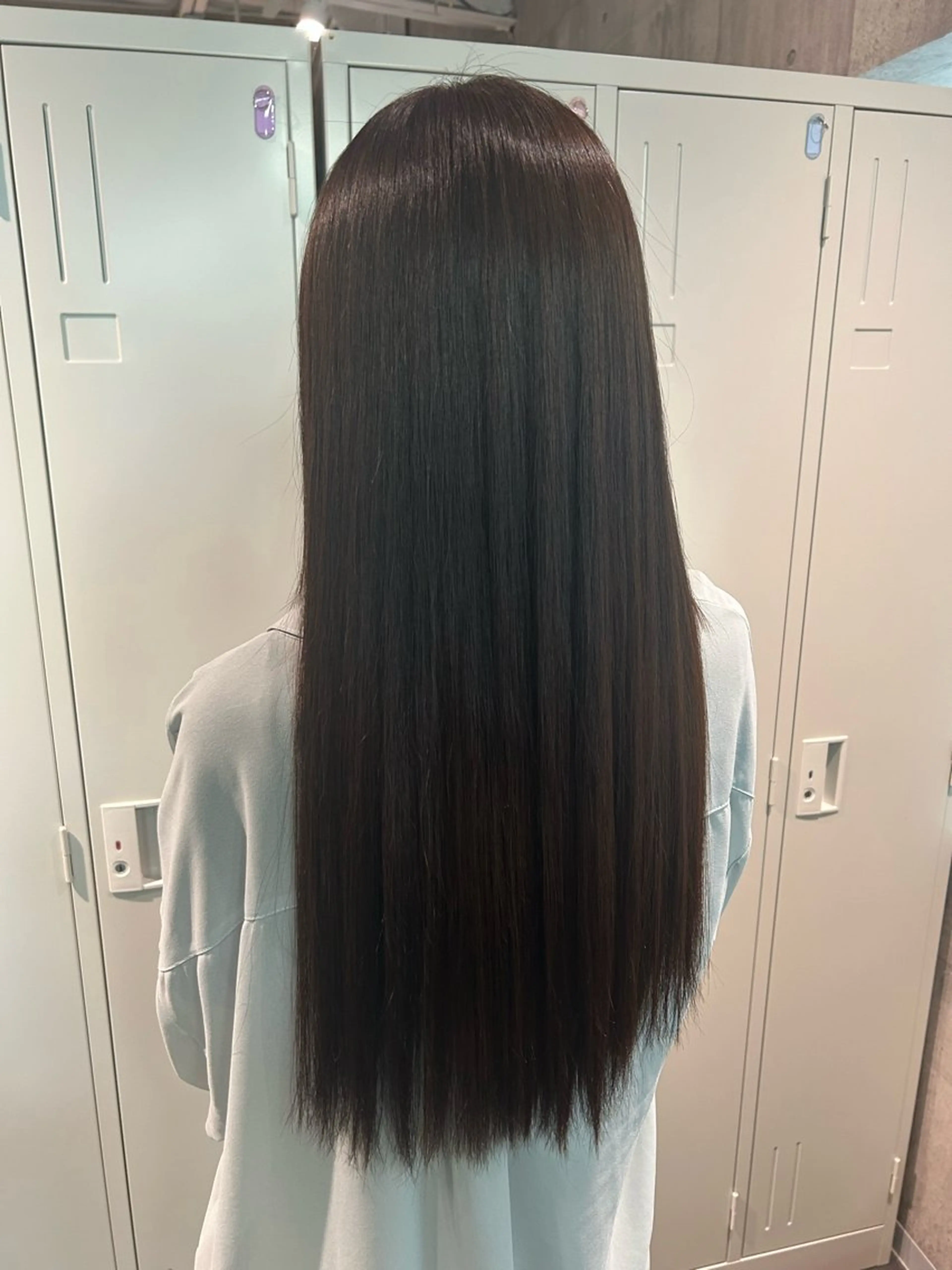 ロング 縮毛矯正 Ⅲ_en hair所属・寺澤 歩佳のヘアスタイル