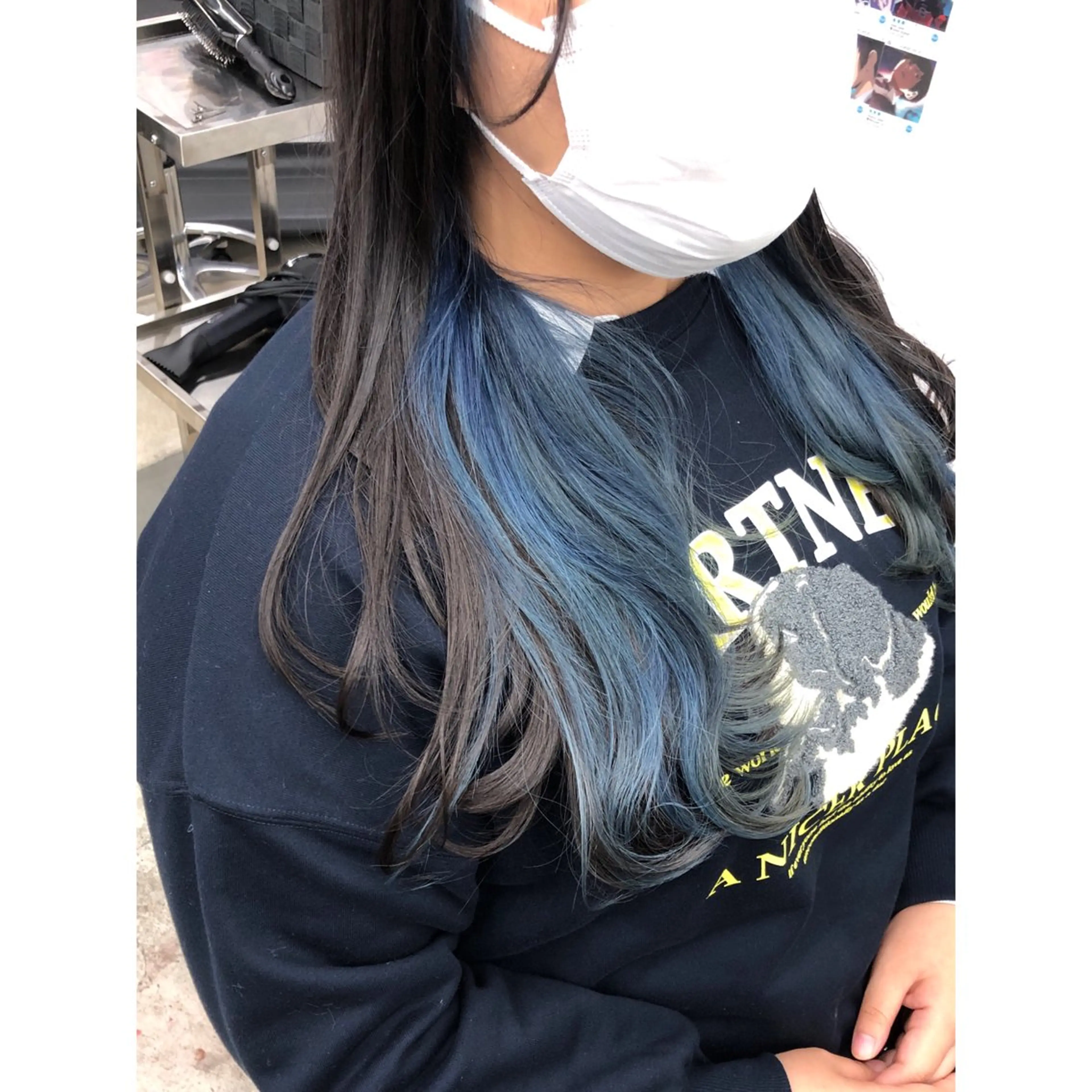 ロング カラー 推しカラー✨ オタク美容師ユウカのヘアスタイル