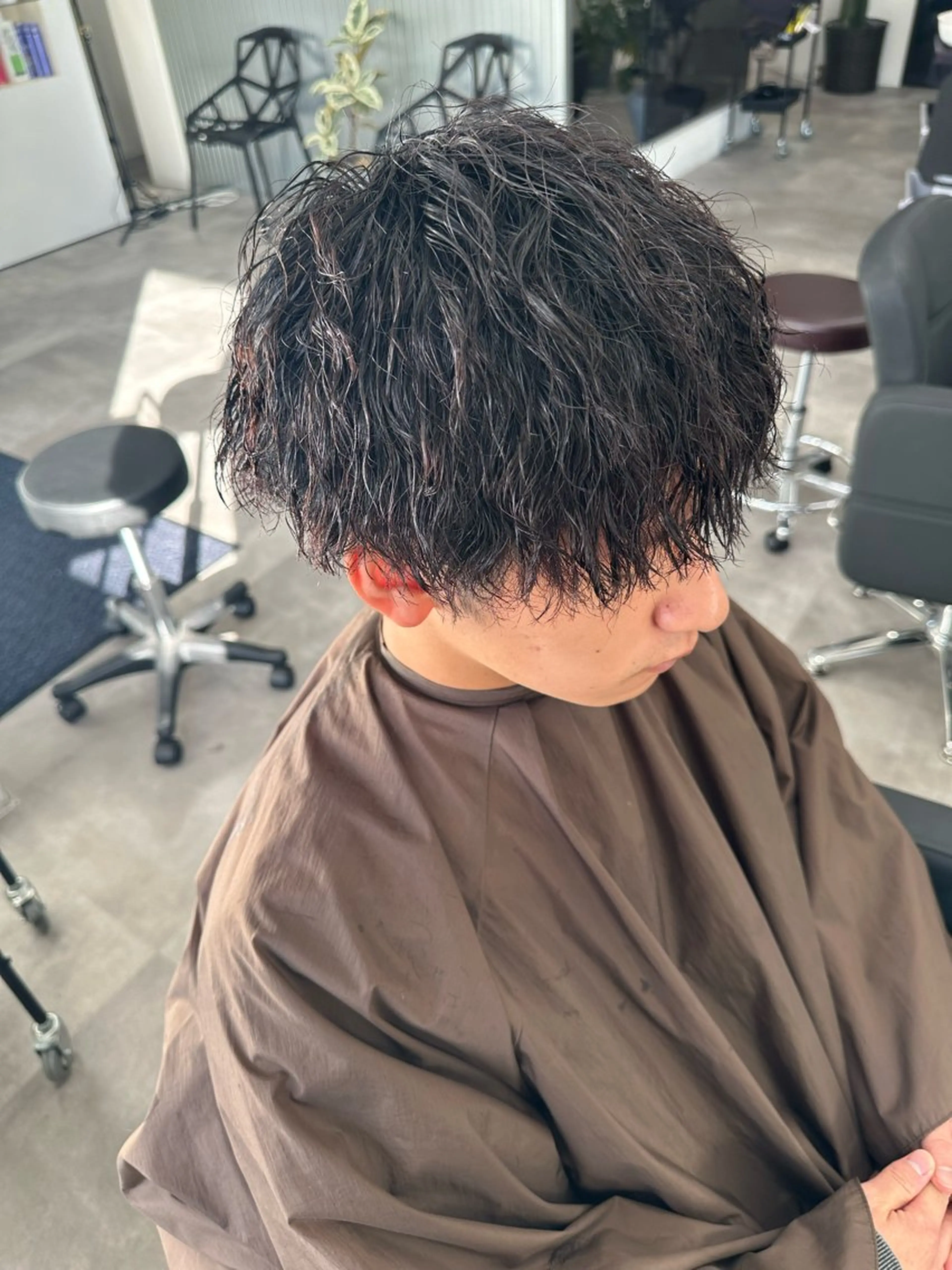 ショート メンズ カット パーマ LOOP hair eye lash所属・LOOP hairのヘアスタイル