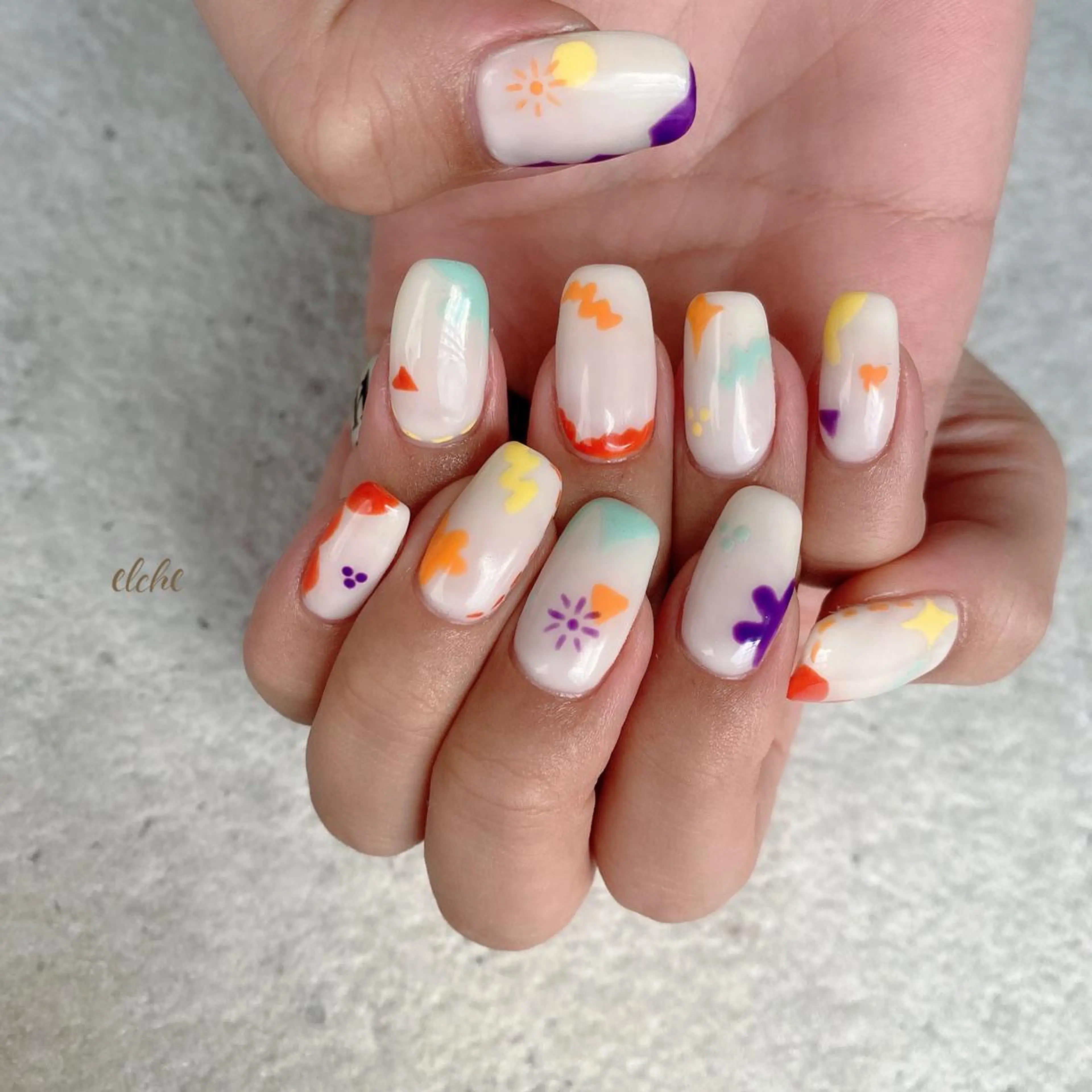 ネイル Rio 𓍼のネイルデザイン