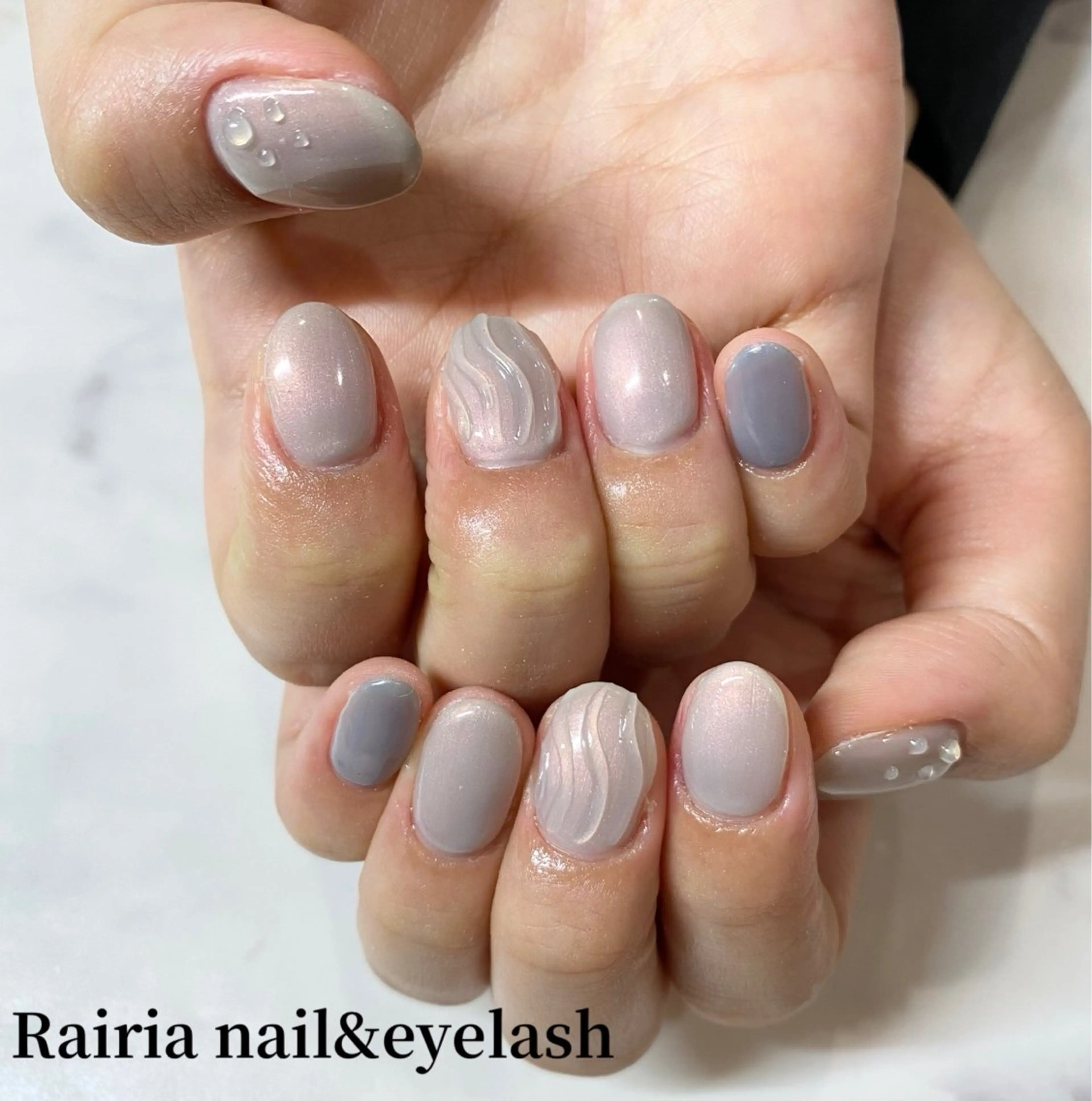 ネイル ハンドネイル Rairia nail&eyelash 小岩店所属・Rairianail MIYUのネイルデザイン