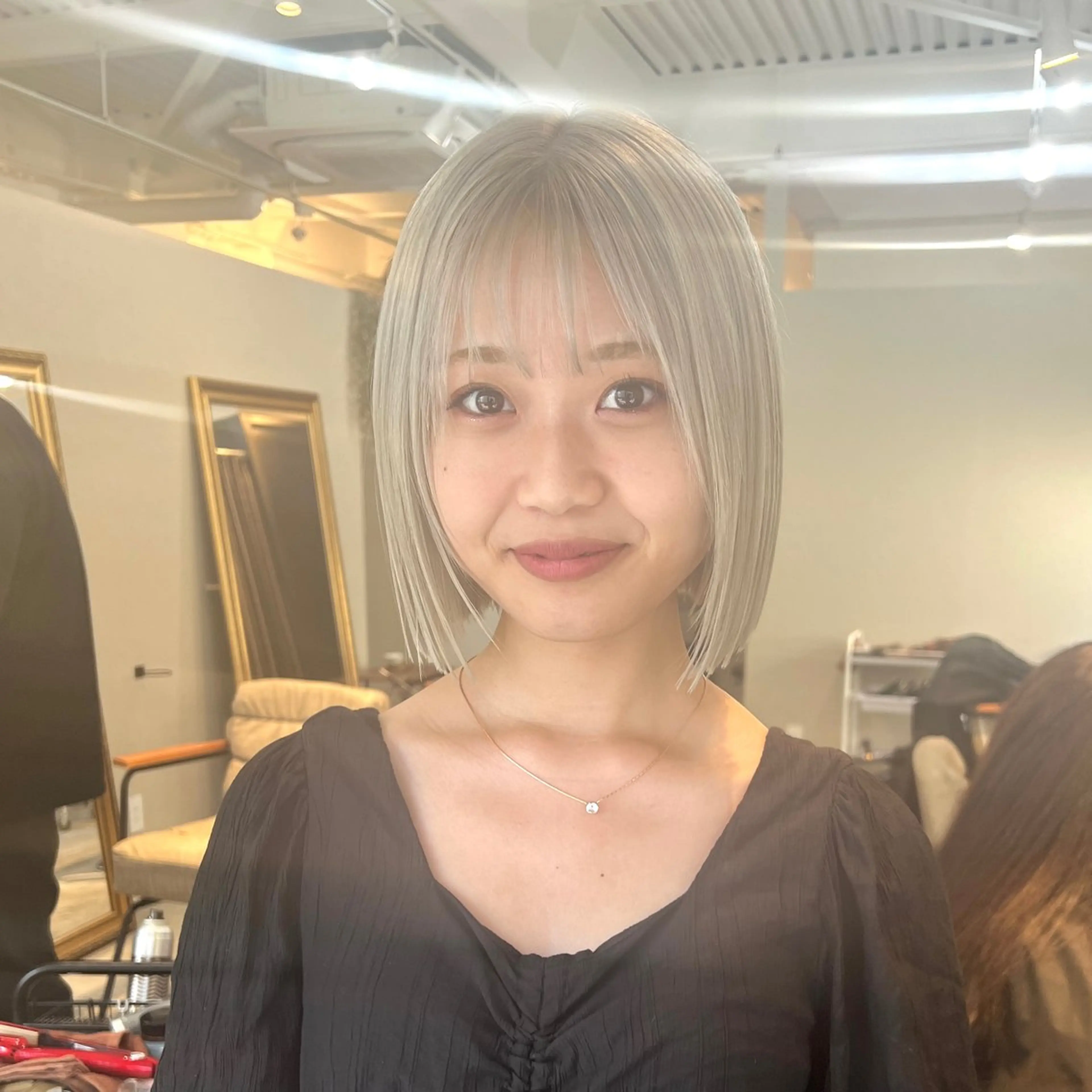 【ハイトーンカラー🤍】【ミニモ限定🔥】ブリーチ2回＋トリートメントの写真