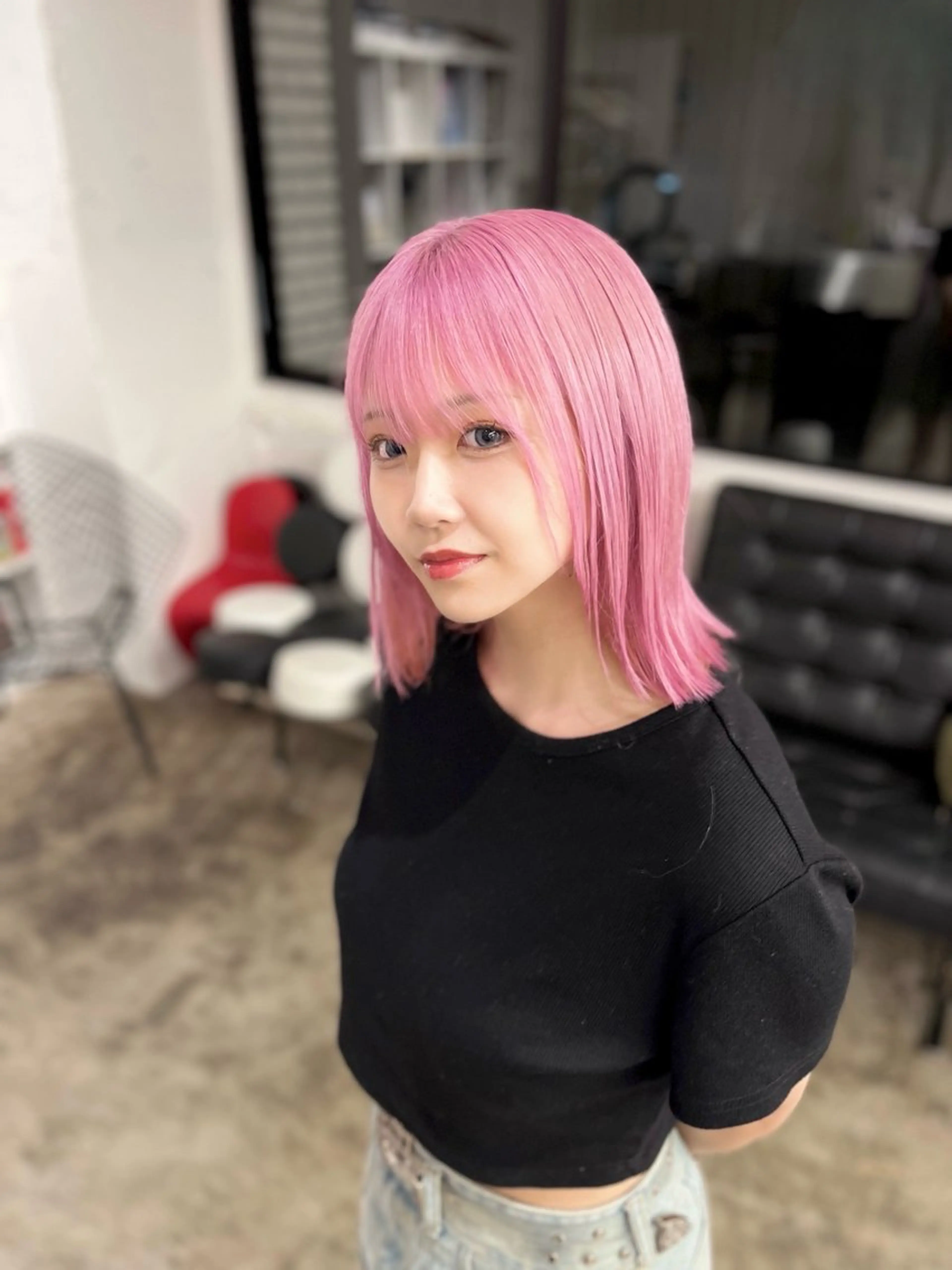 【💐自分だけの魅力を引き出す💐】ケアブリーチ➕高彩度カラーの写真