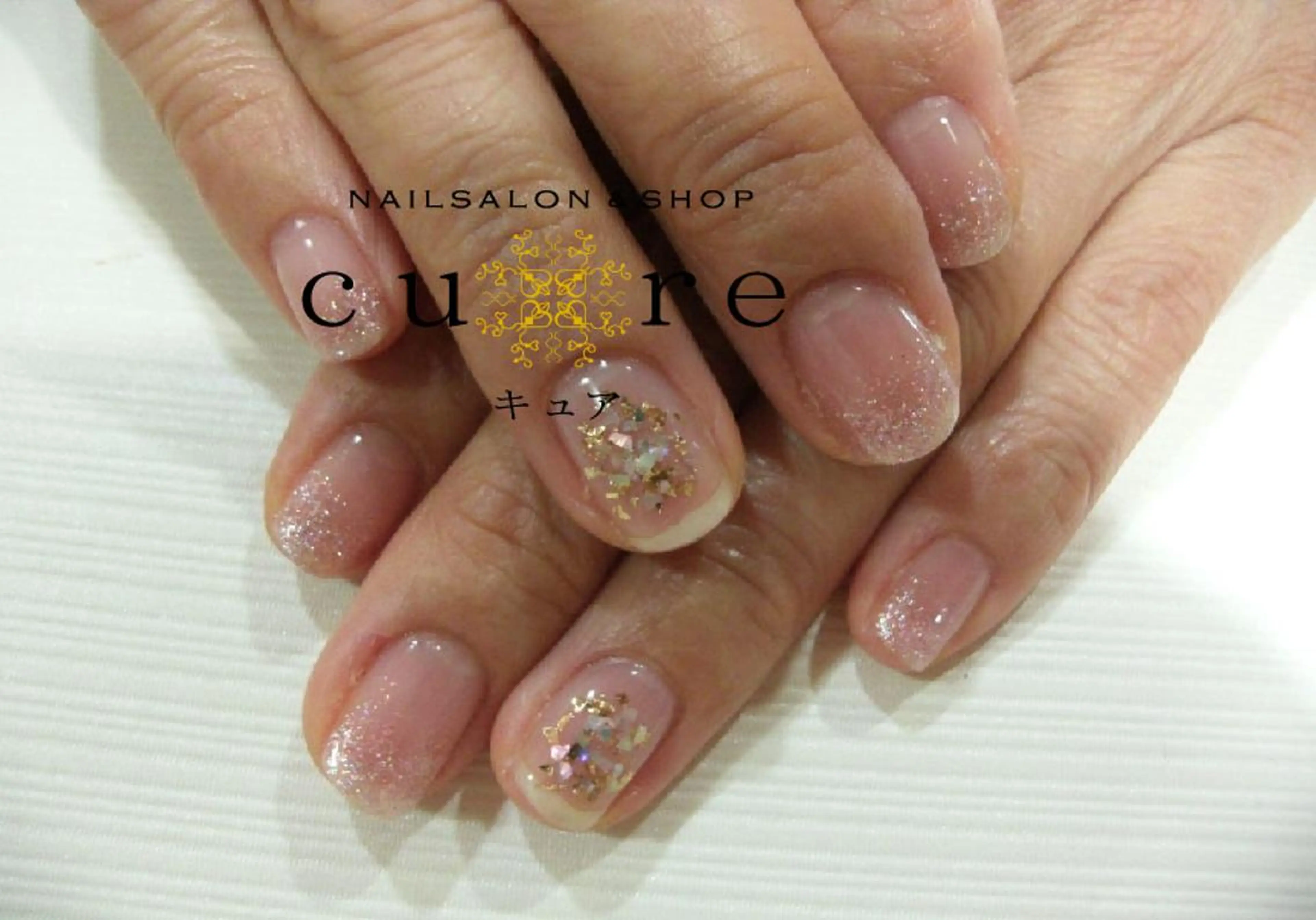 ショート ネイル ネイルサロン Cureのネイルデザイン