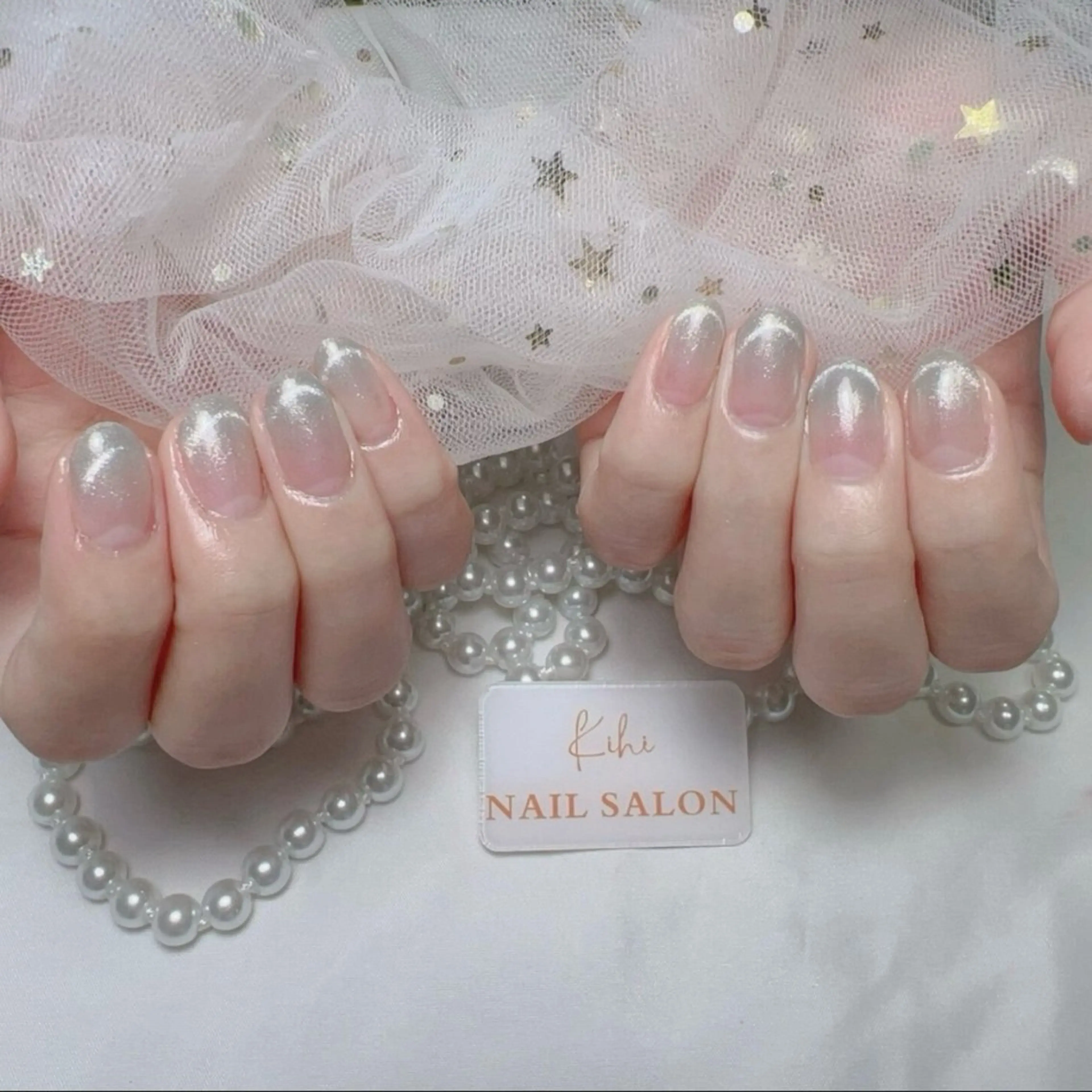 ネイル アートネイル フレンチネイル ジェルネイル グラデーション 韓国ネイル ハンドネイル 💕鈴木ユリ パラジェル/オフ無料のネイルデザイン