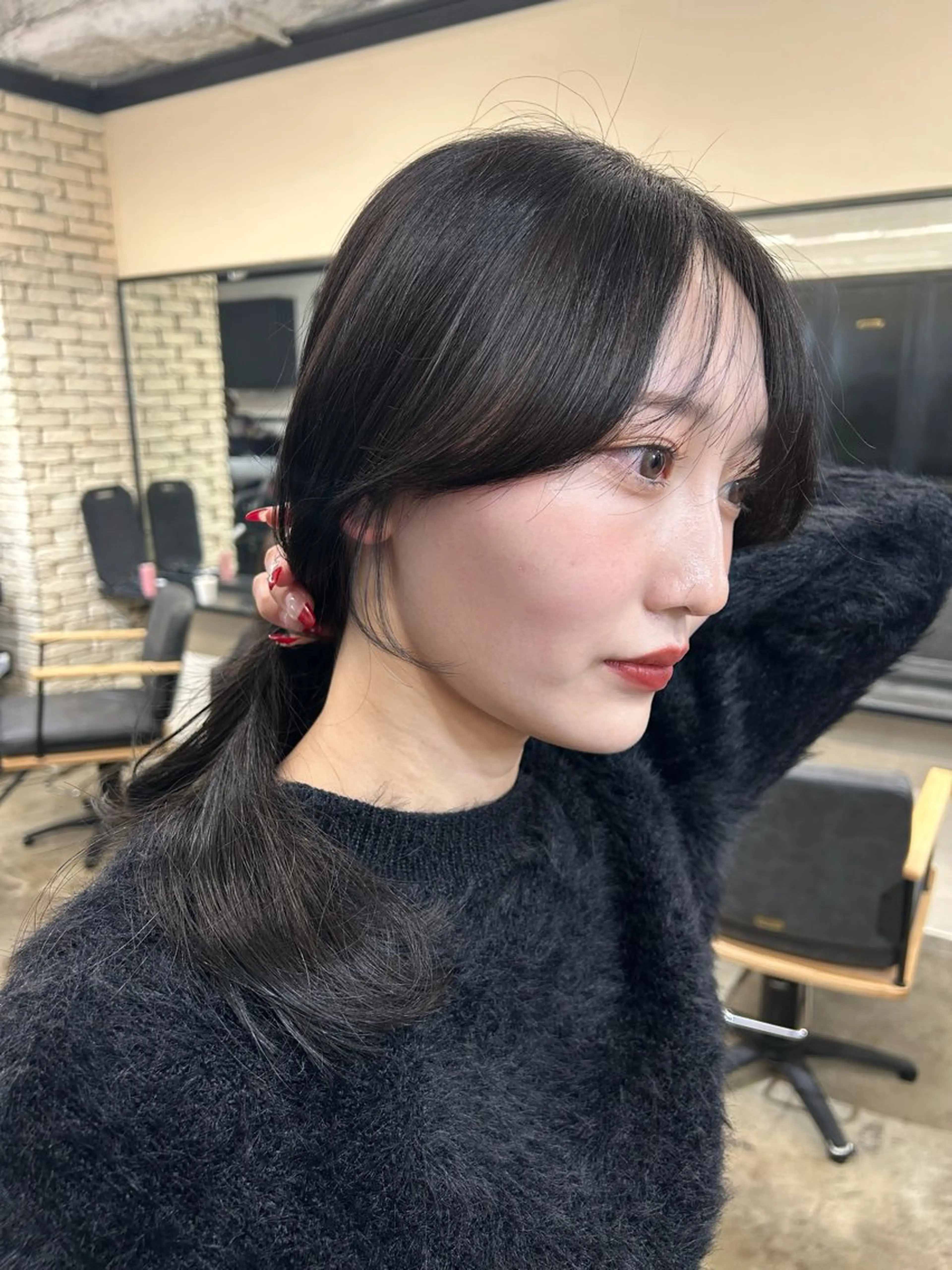 ロング カラー 地毛風艶カラー🌿 喜多夏海のヘアスタイル