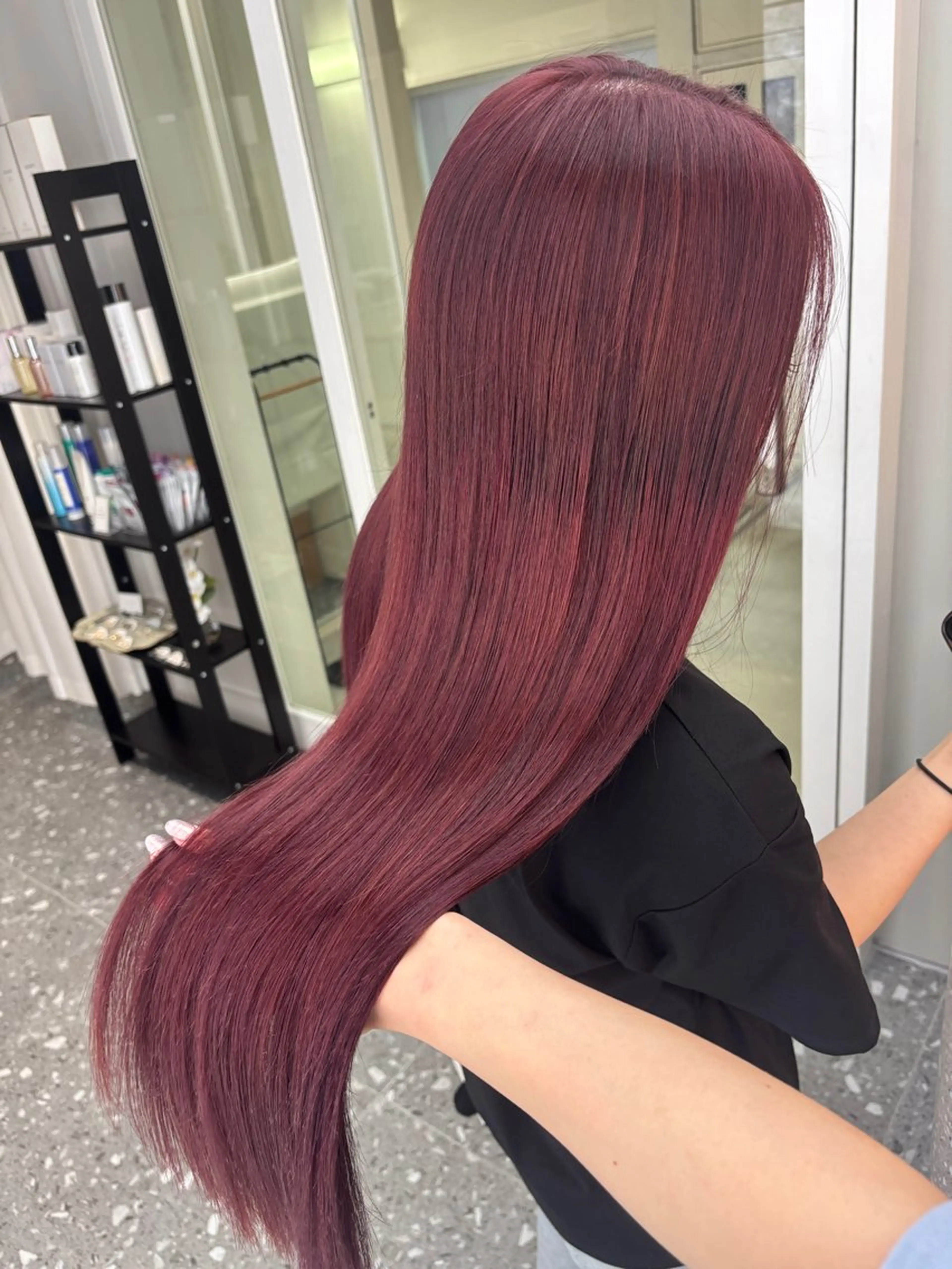 ロング カラー ヘアカラー トリートメント 🫧 栄ハイトーン Yasuyo🫧のヘアスタイル