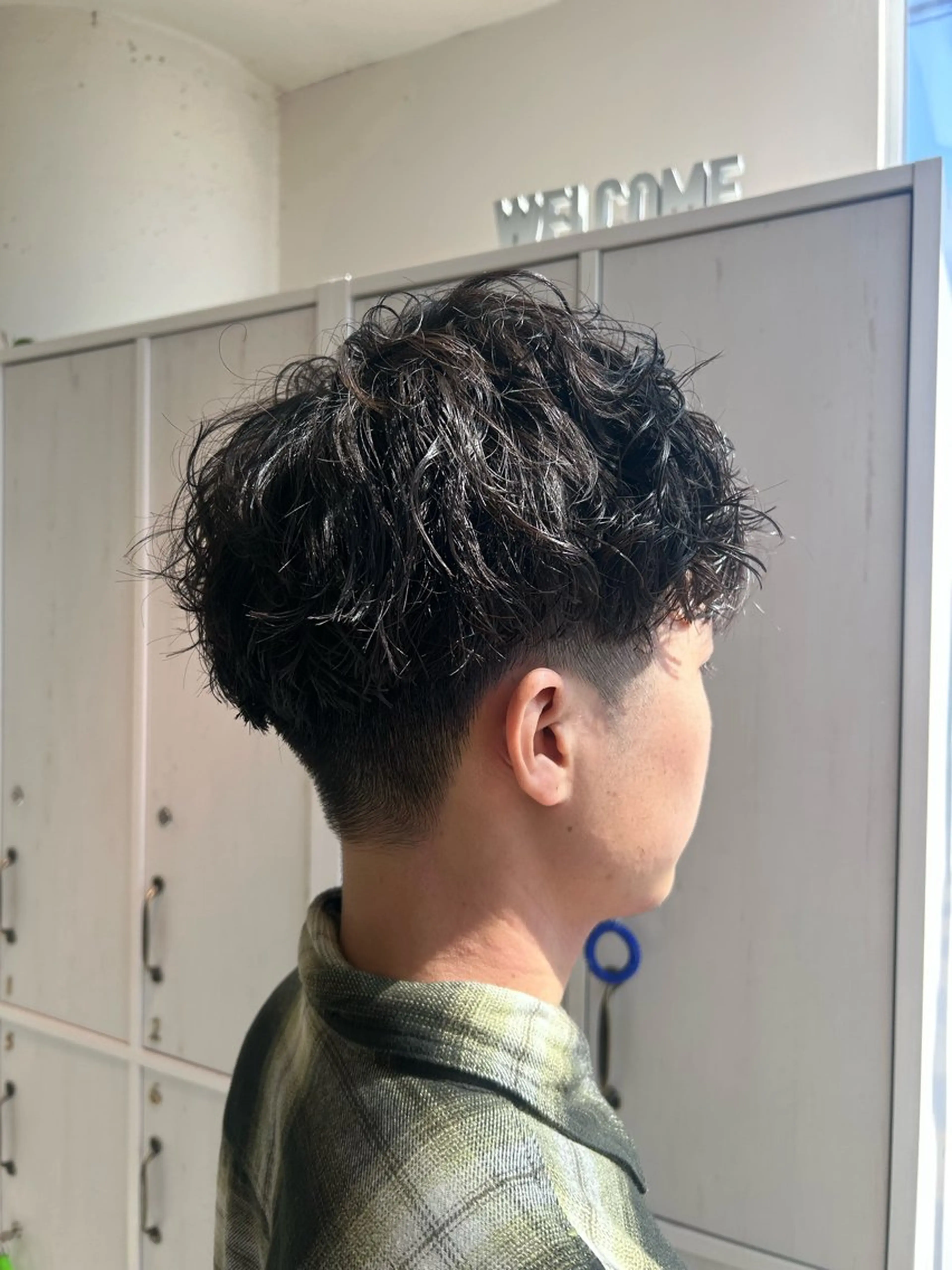 パーマ 西山 菜己星のヘアスタイル