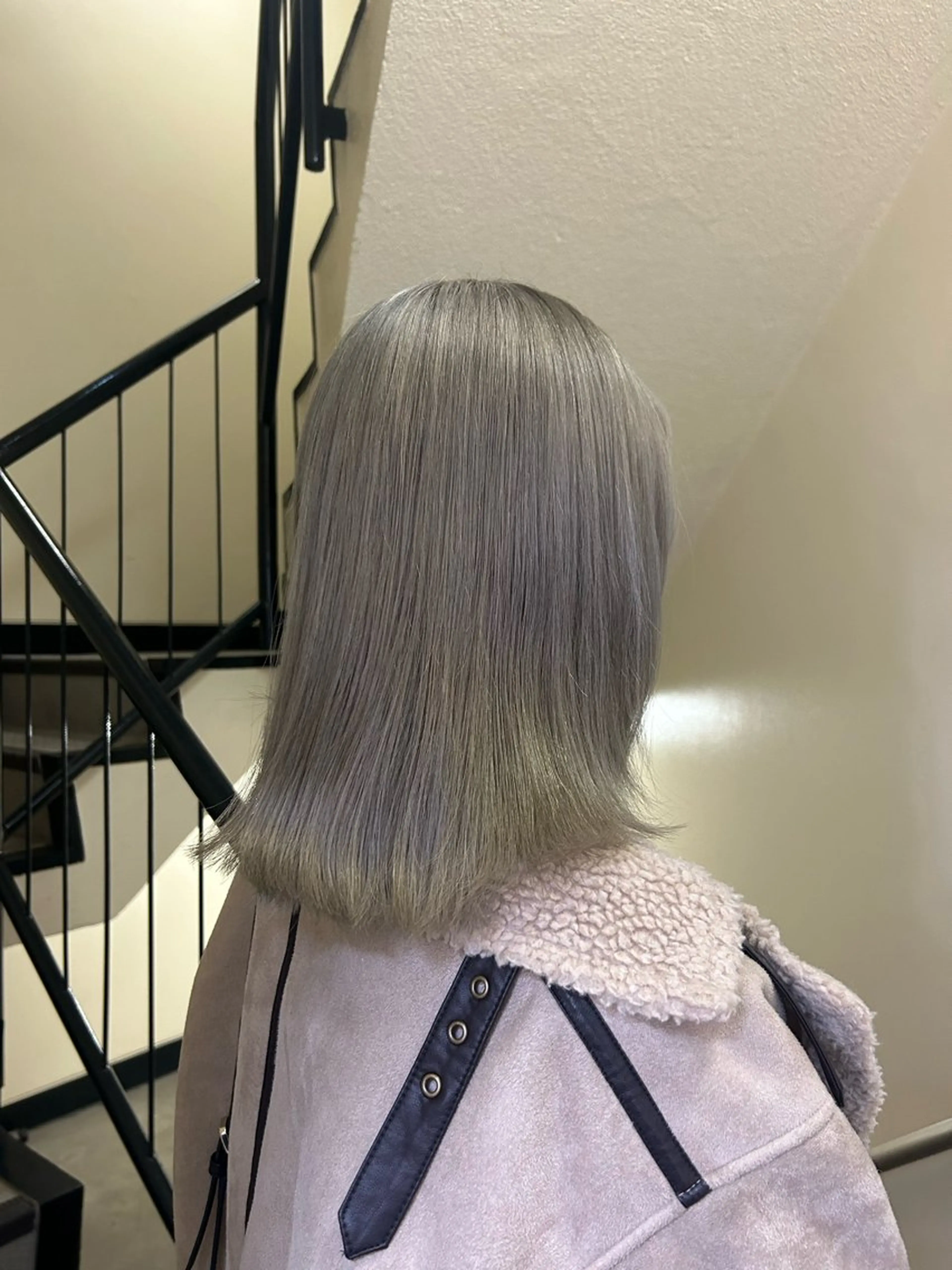 セミロング カラー グレージュ ☕️結【suii.】 ボブ/ヘアセット☕️のヘアスタイル