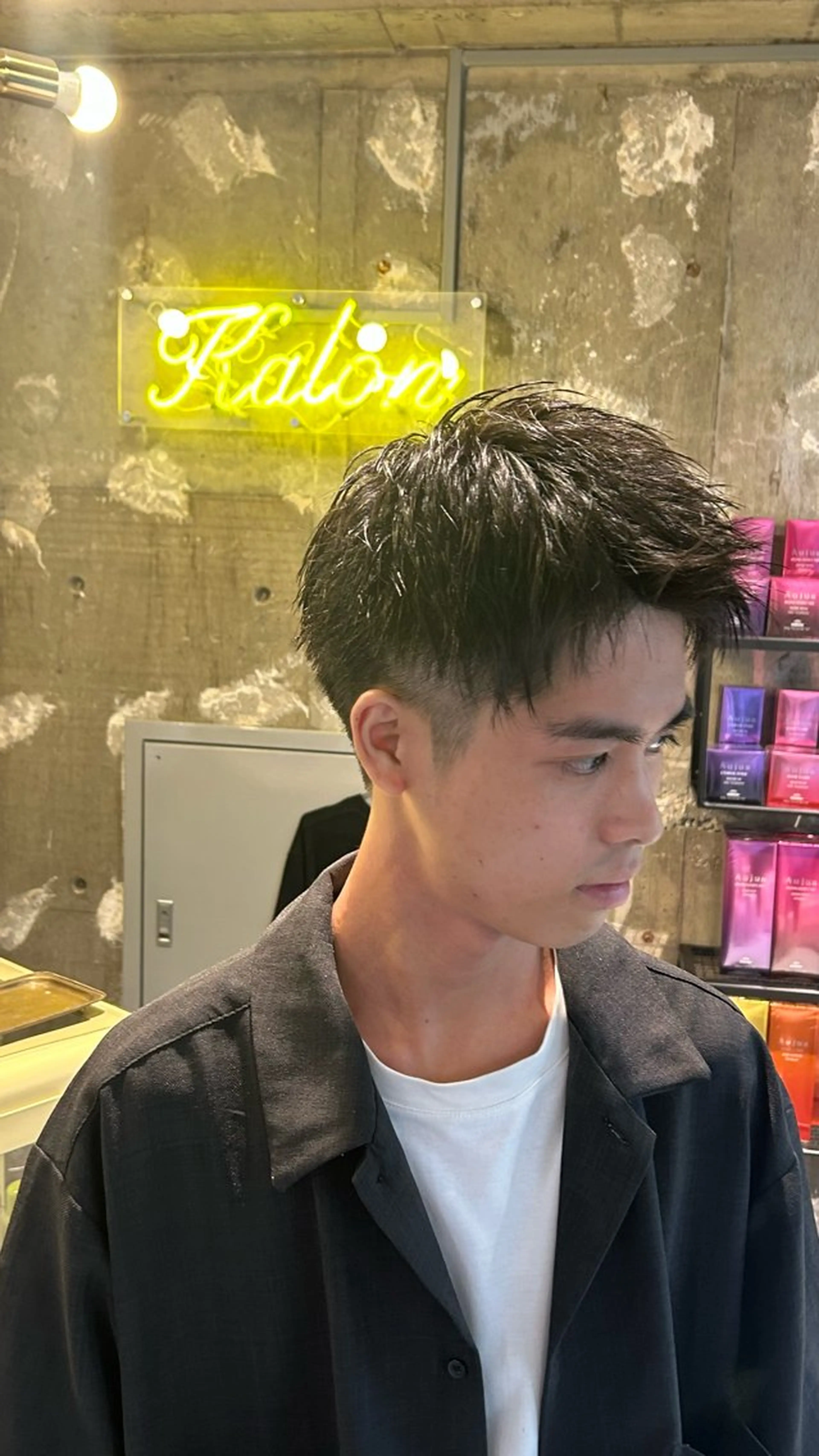 メンズ 個性派ネイル シノのネイルデザイン