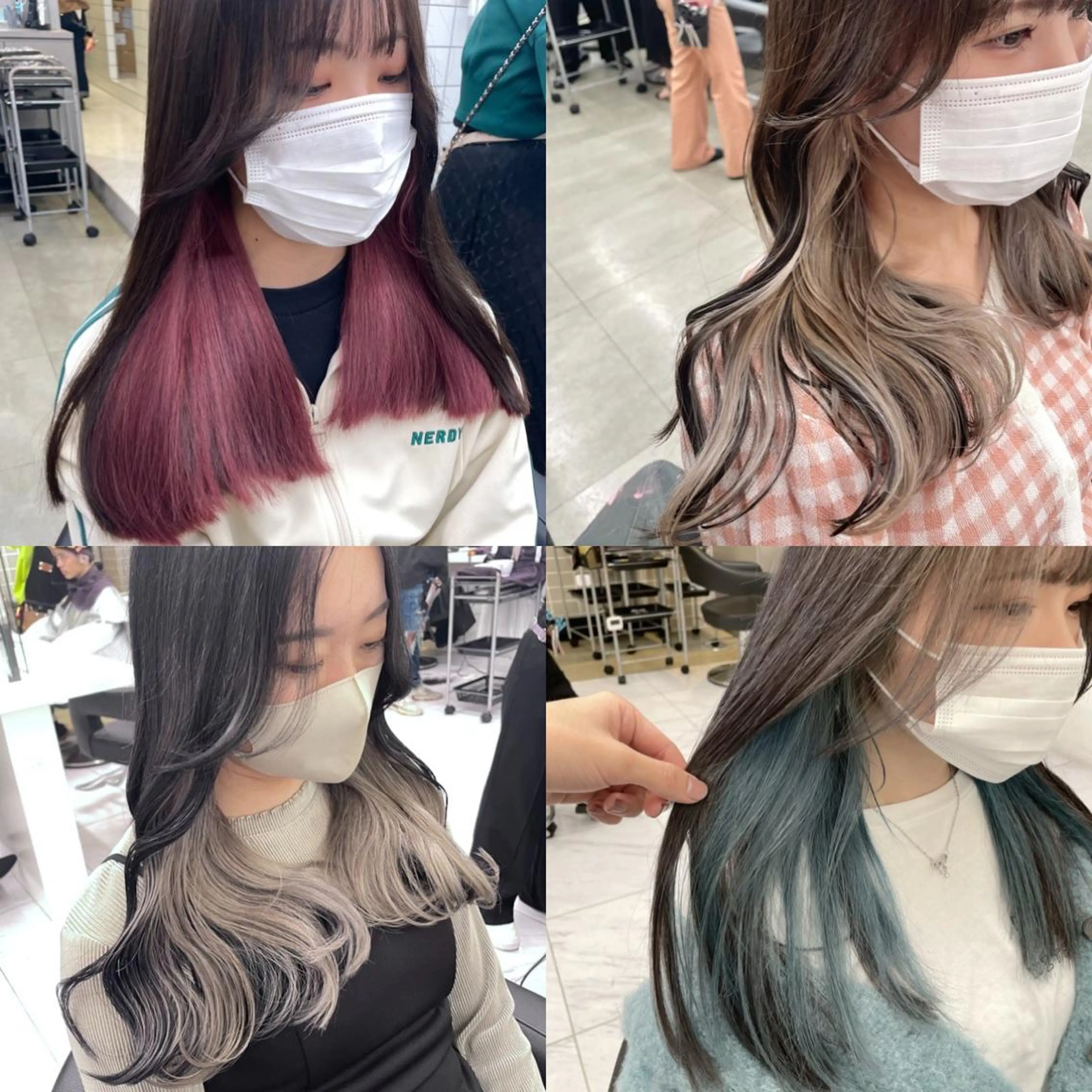 ロング カラー *モデル募集🤍横浜 透明感カラー🫧のヘアスタイル