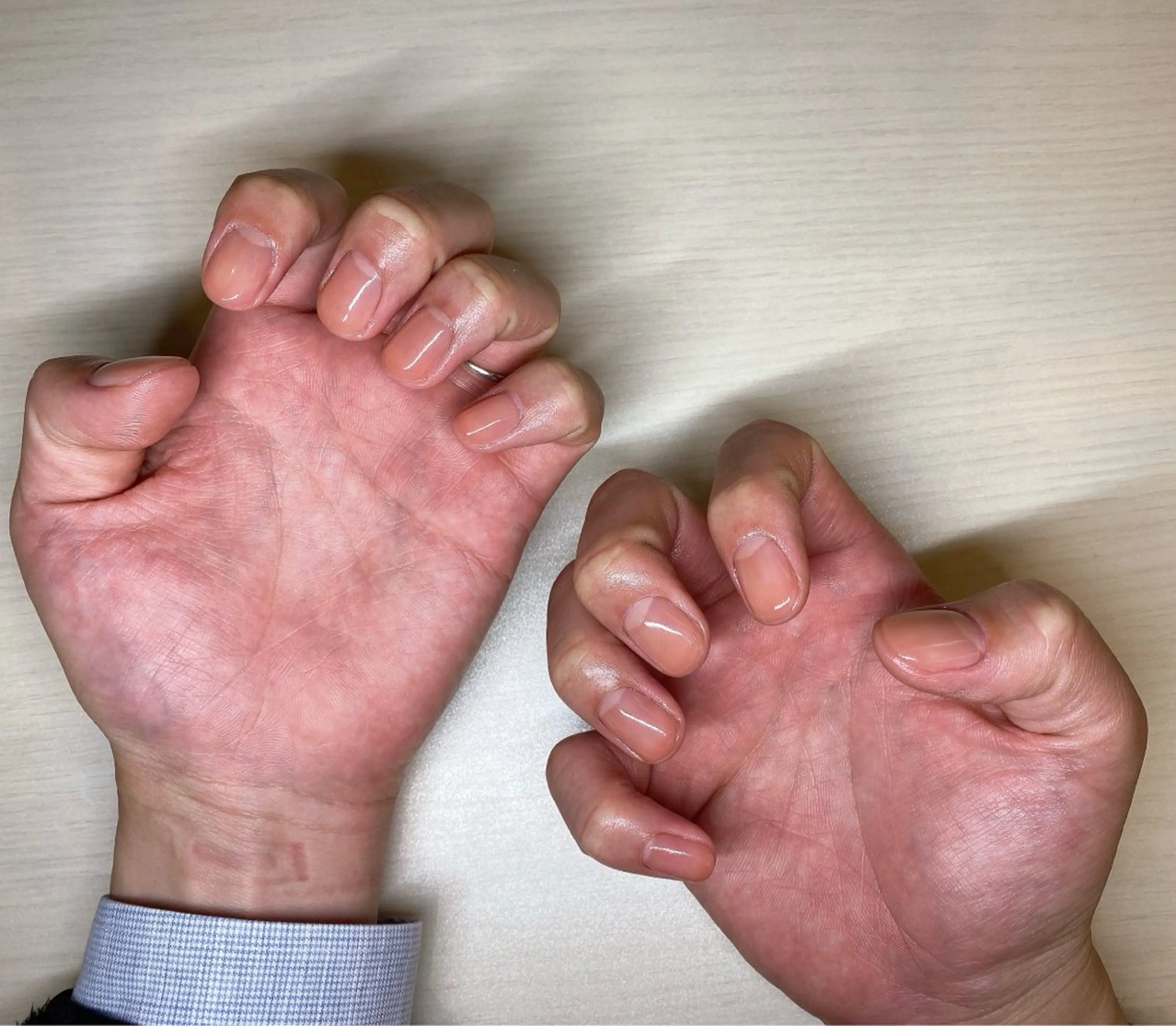 ネイル メンズネイル ワンカラーネイル 齋藤 優花のネイルデザイン