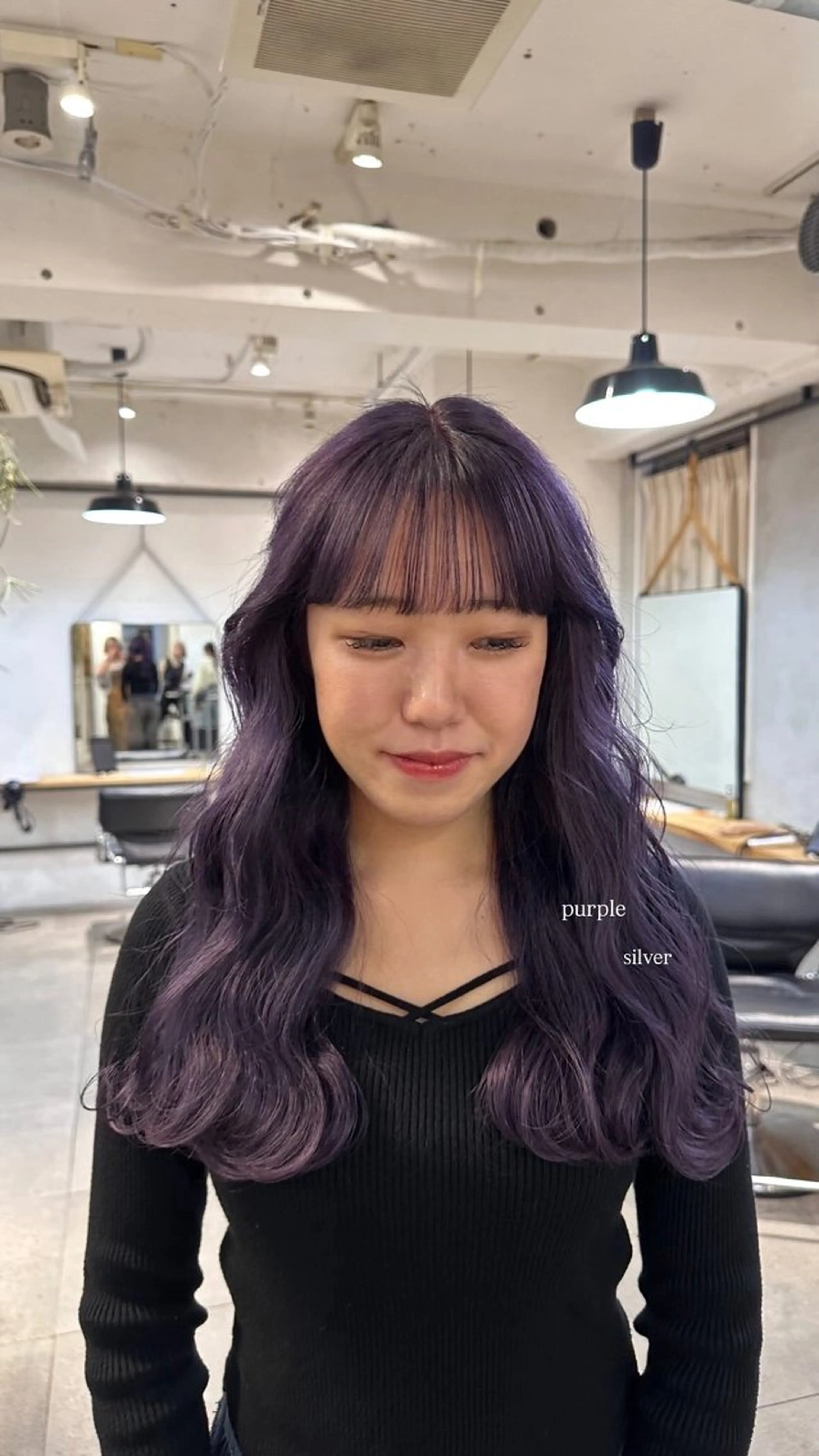 ロング カラー Lomalia Rukaのヘアスタイル