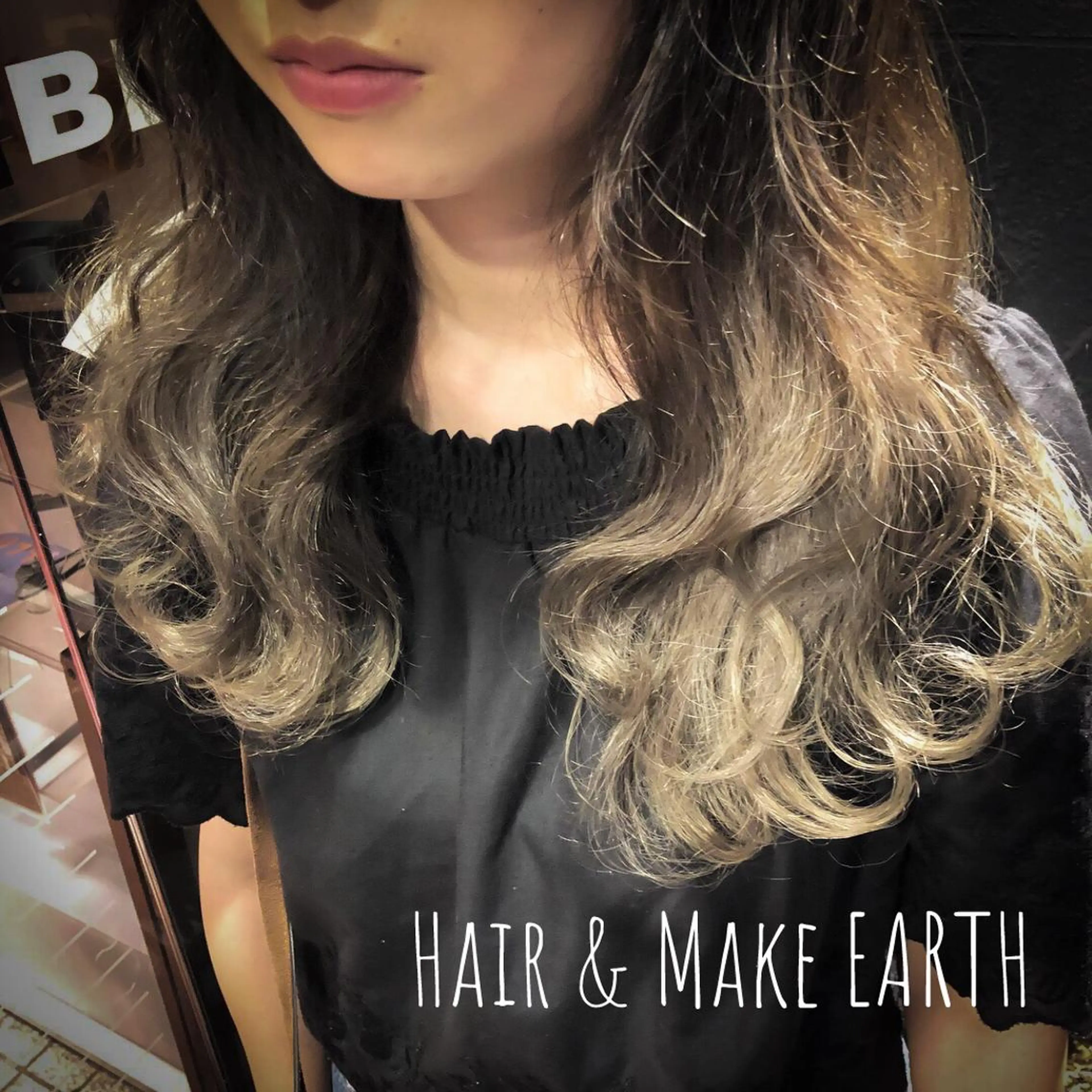 セミロング カラー メンズパーマ特化🏅 中村　凌のヘアスタイル