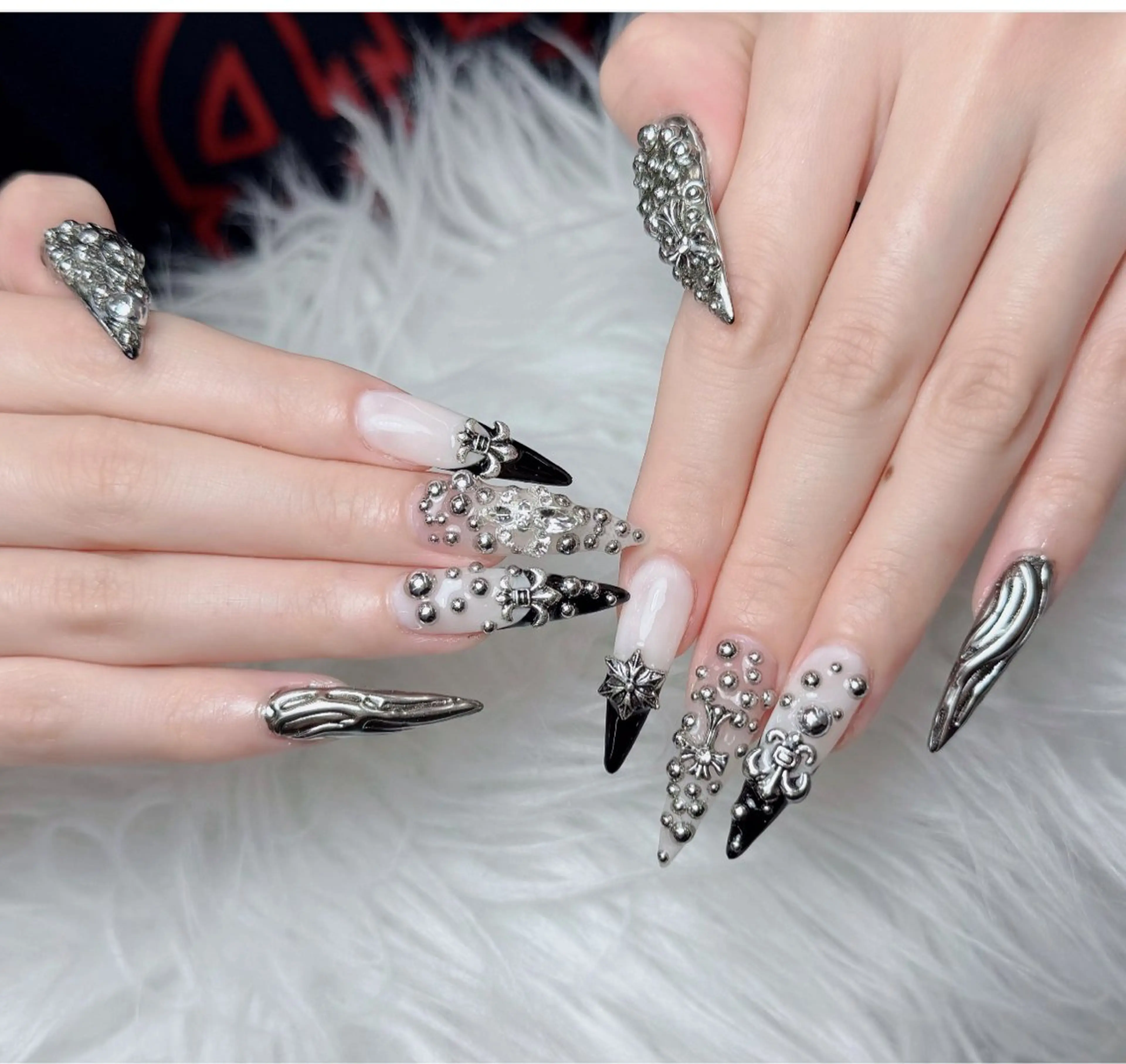 ネイル アートネイル 韓国ネイル 持ち込み ワンホンネイル ハンドネイル Lenie Nail Salonのネイルデザイン