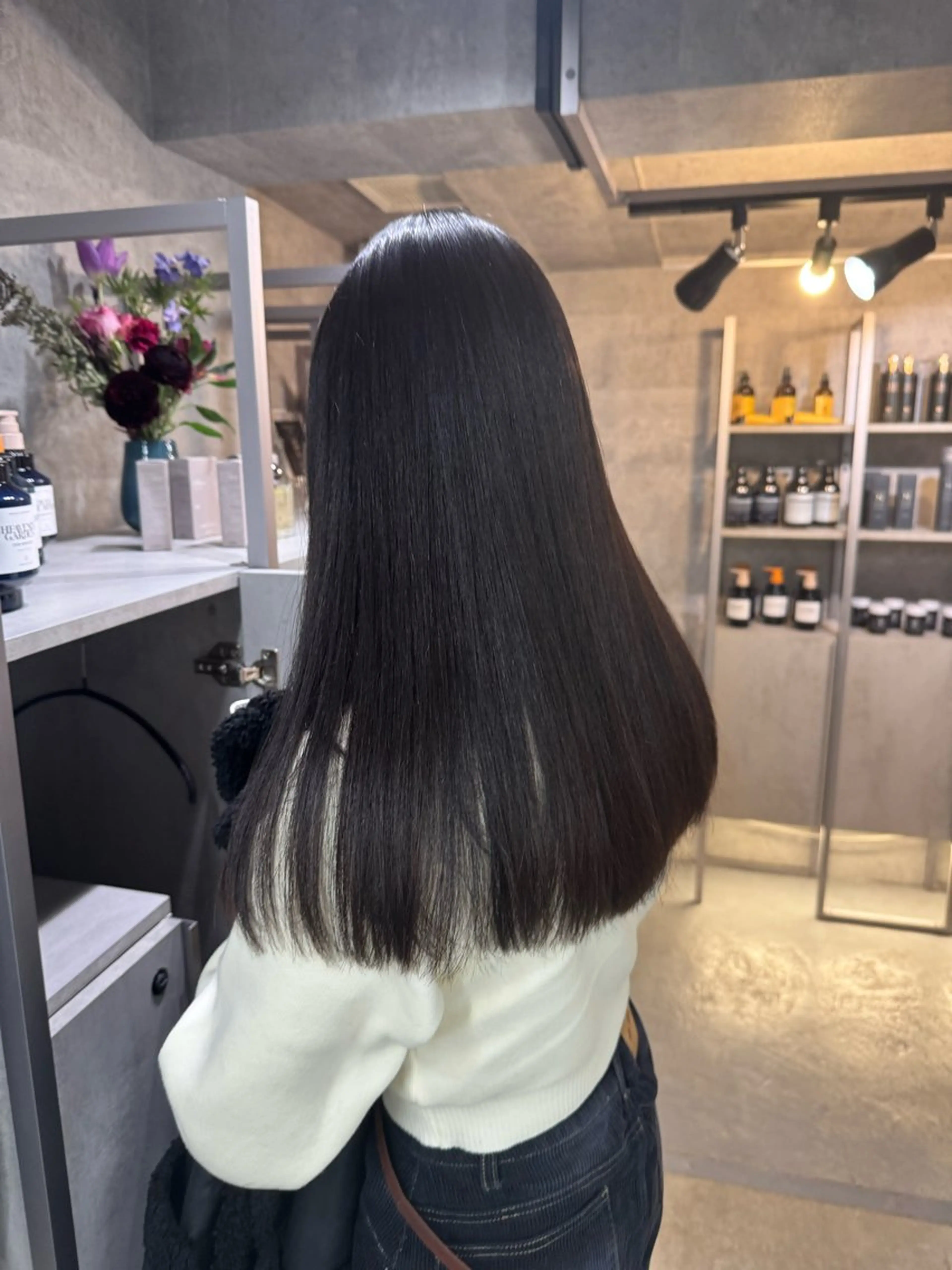 ロング カラー カット トリートメント あなたのお悩み改善" You"💚❤️💛のヘアスタイル