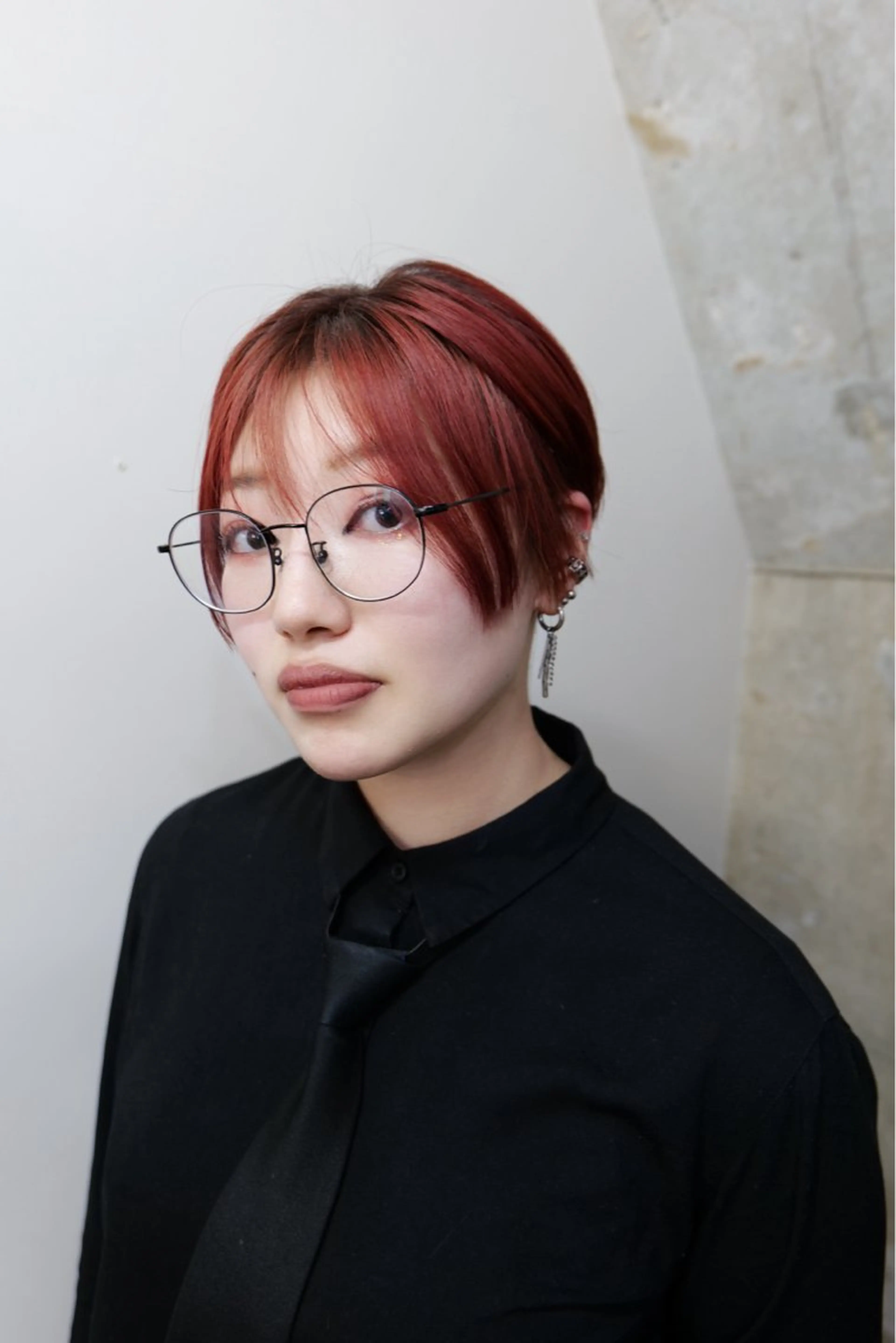 ショート カラー ブリーチ ケアブリーチ 𝙱𝙻𝙴𝙽 𝚋𝚢 𝚍𝚘𝚝.所属・🤍BLEN 窓🤍のヘアスタイル