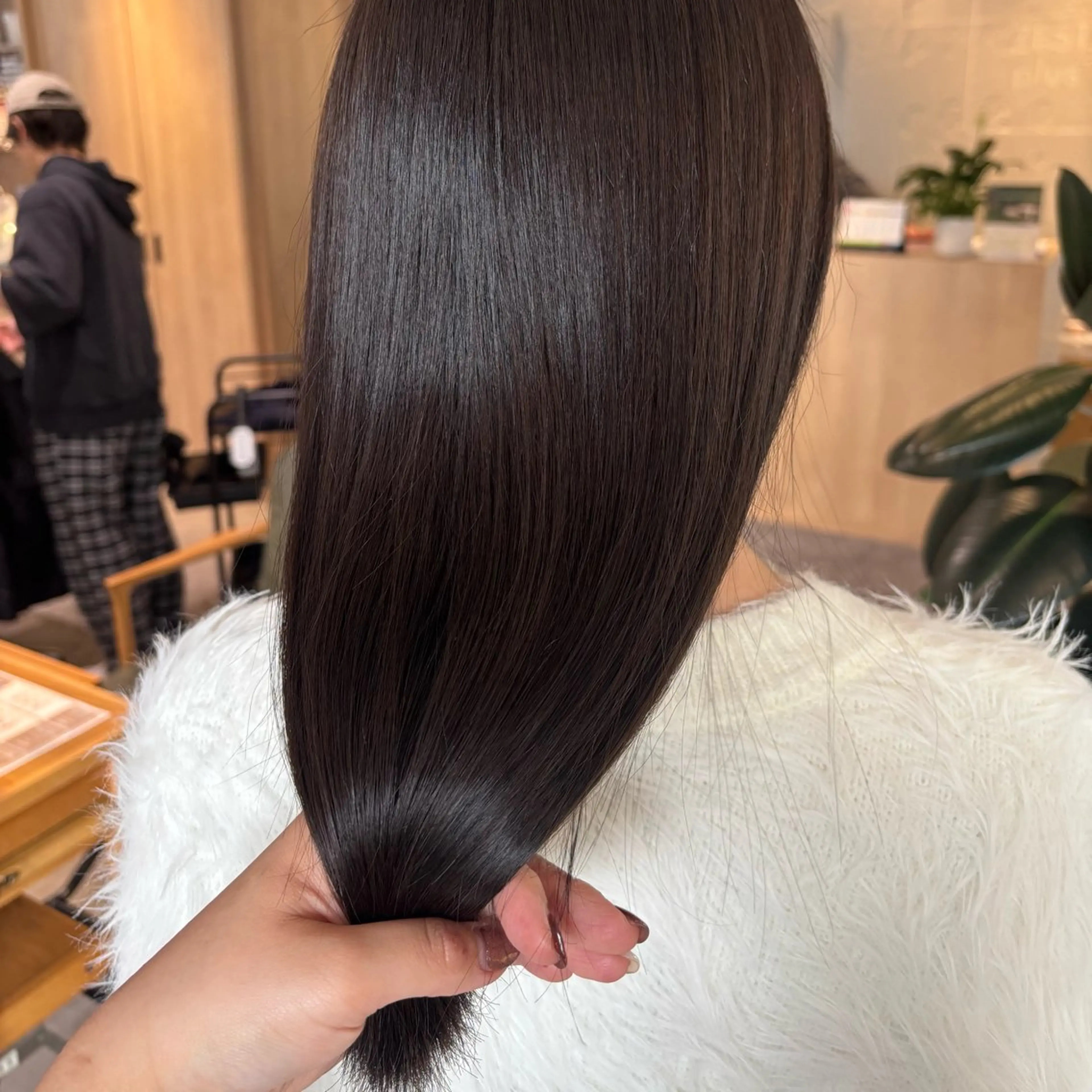 ロング トリートメント りあの🎀 /暖色カラー🍒のヘアスタイル