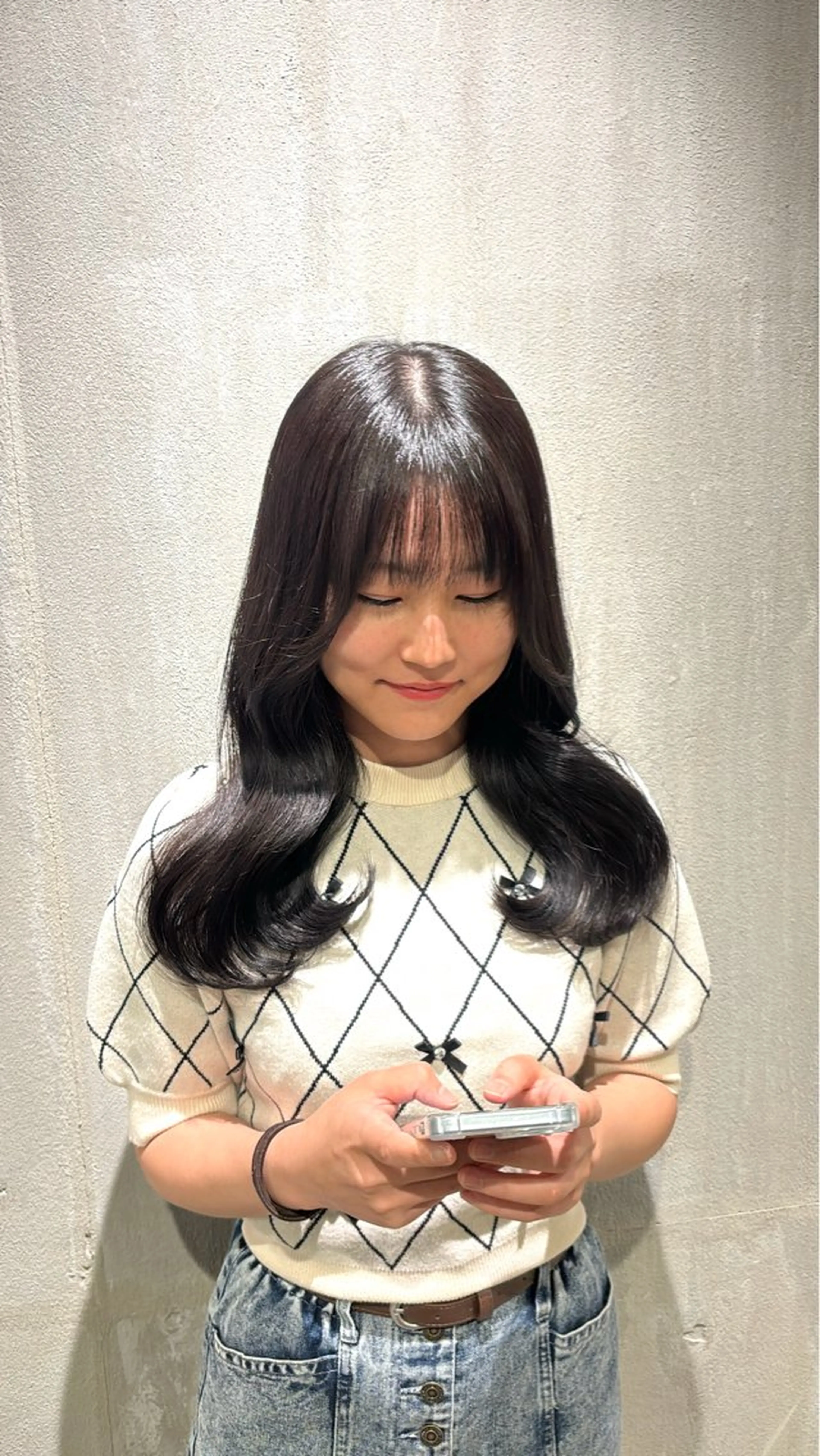 【✰minimo限定20%OFFクーポン✰】ツヤツヤ透明感カラー🩵の写真