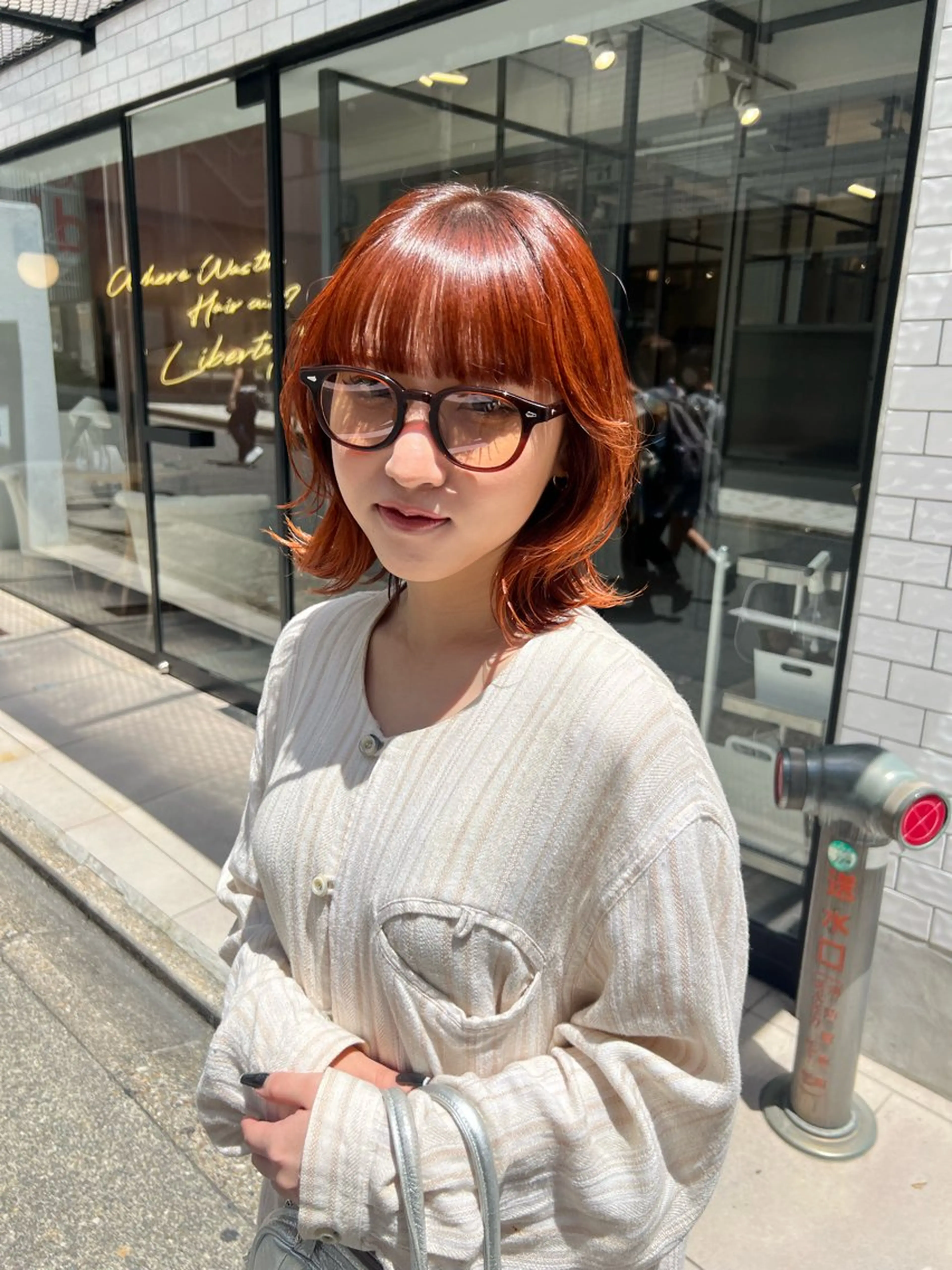 透明感カラー+カット+クイックトリートメント✂️✨の写真