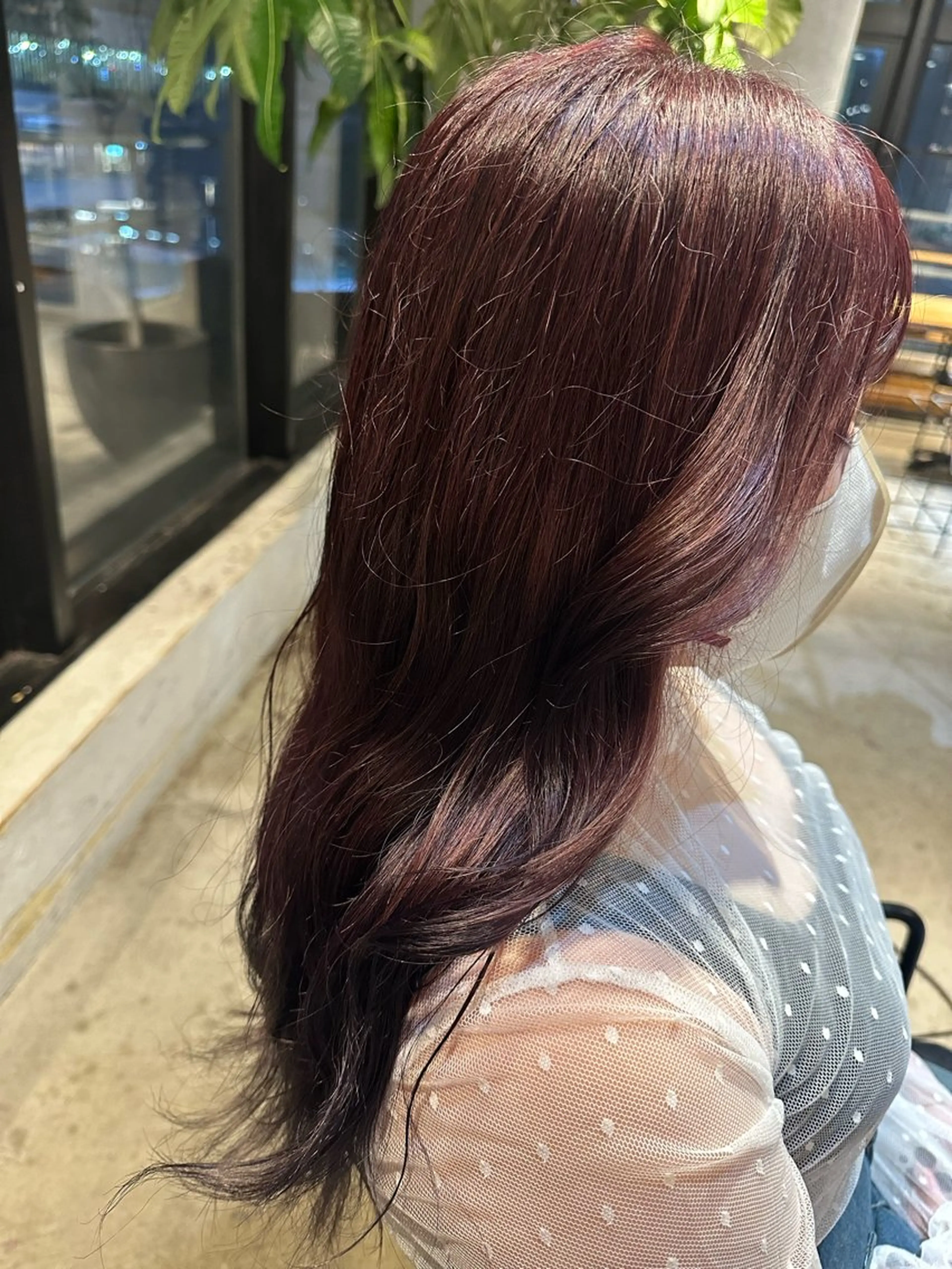 ロング 髪質改善/縮毛矯正 新潟/レイヤー/有紗のヘアスタイル
