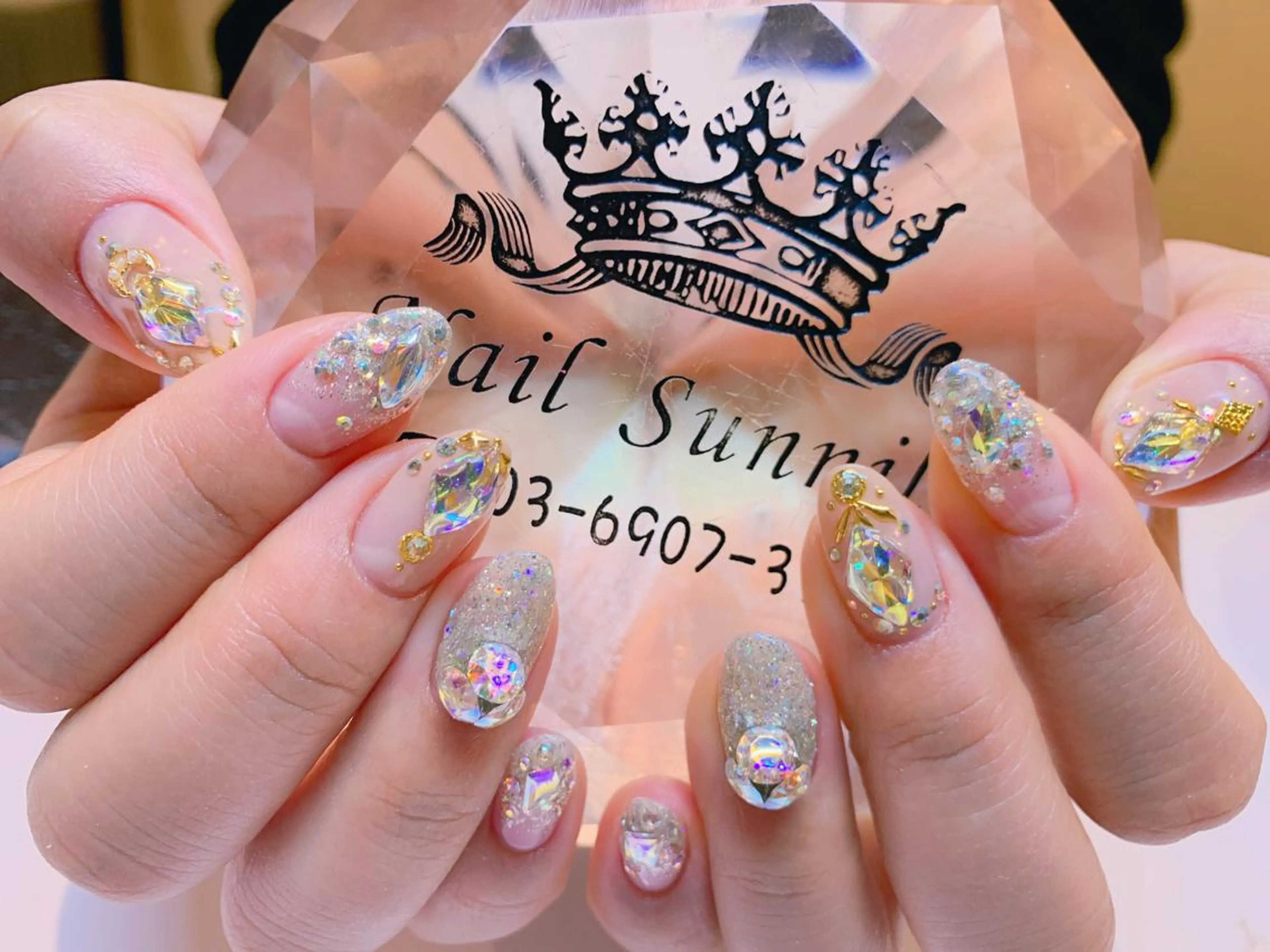 ネイル 長さだし専門店 M2　rikaのネイルデザイン