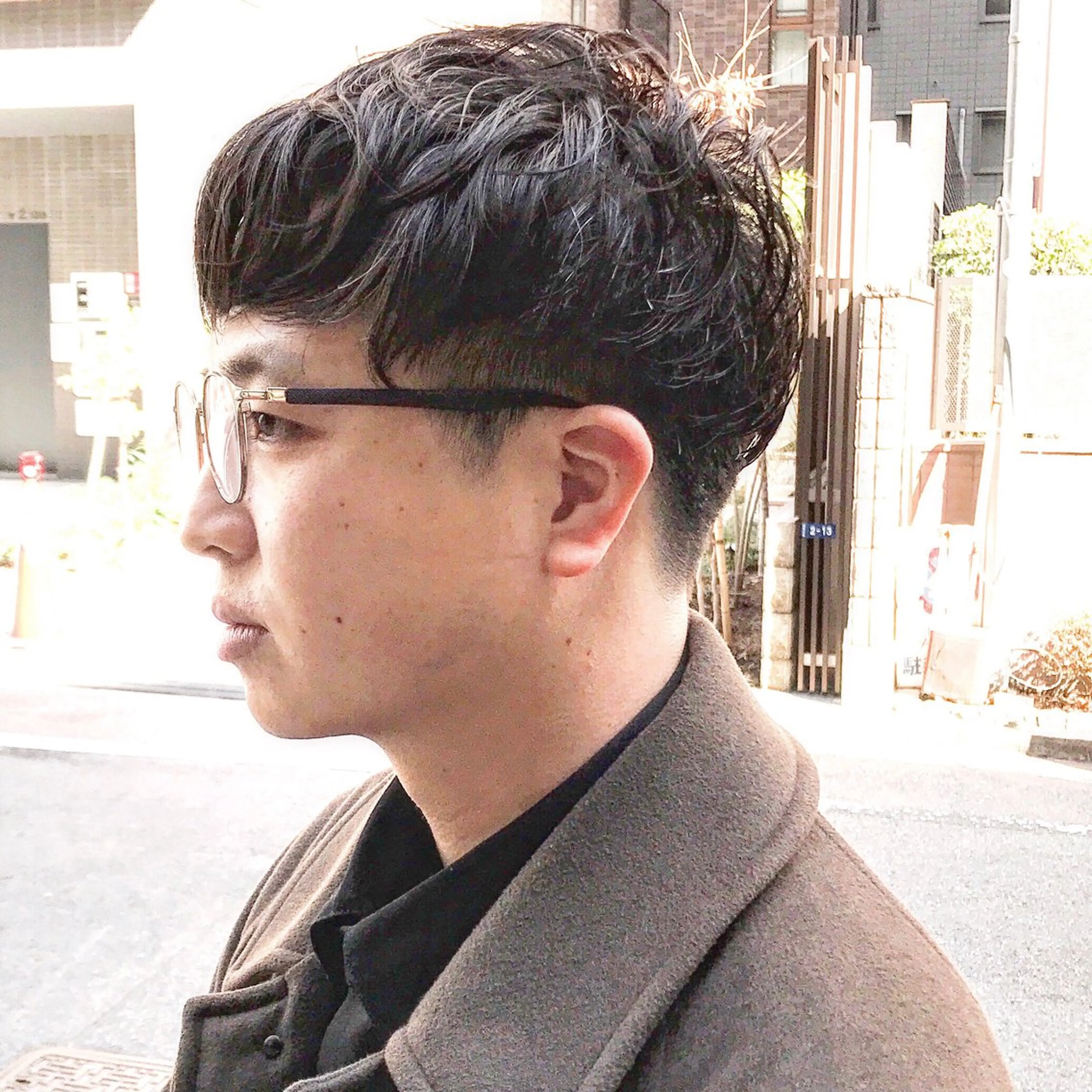 ショート パーマ メンズ メンズパーマ ショートヘア カット パーマ ✂︎ウルフ・ショート ✂︎MIKUNIのヘアスタイル