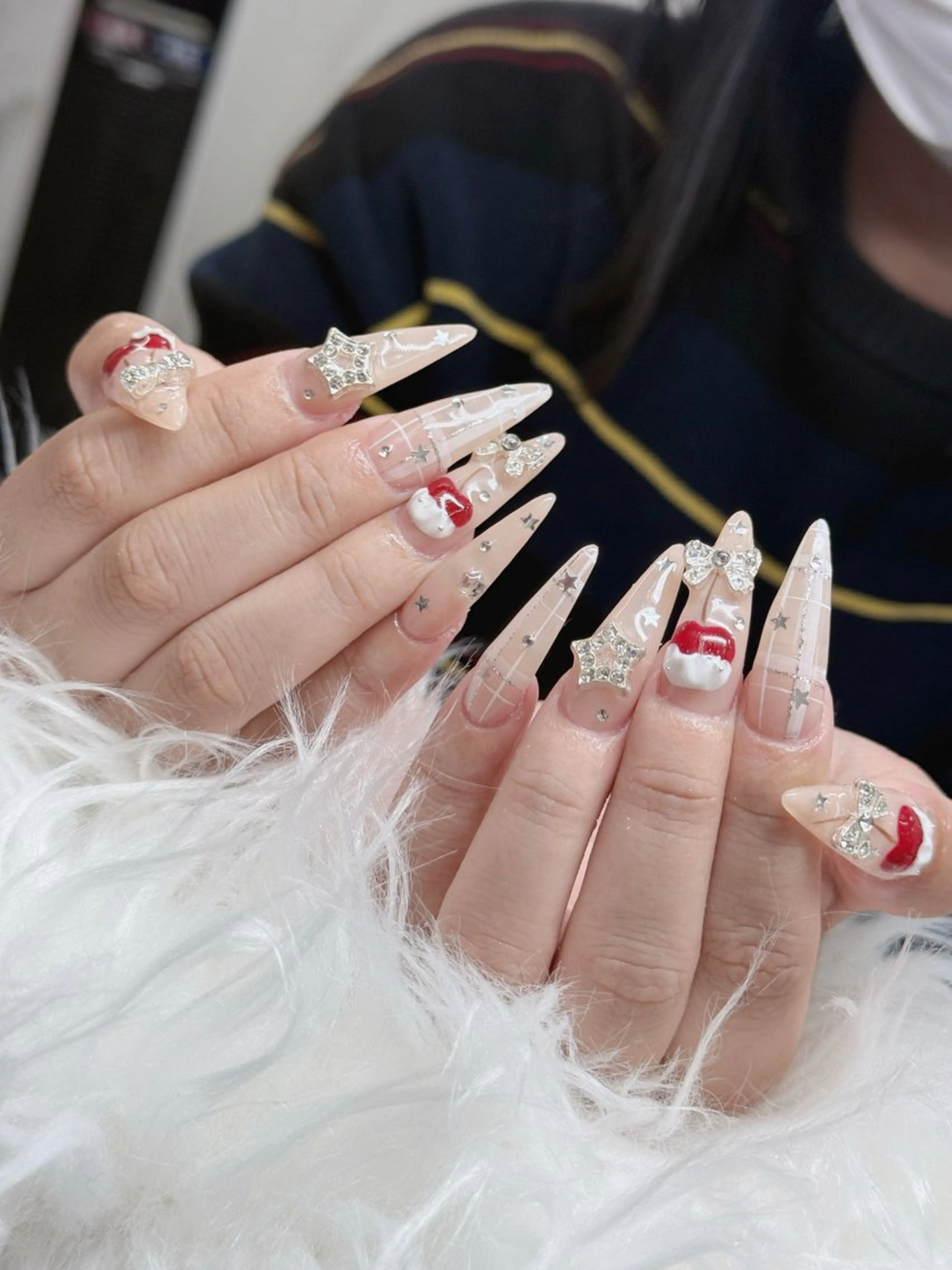 ネイル アートネイル フレンチネイル ジェルネイル 韓国ネイル マグネットネイル ハンドネイル Lenie Nail Okuboのネイルデザイン