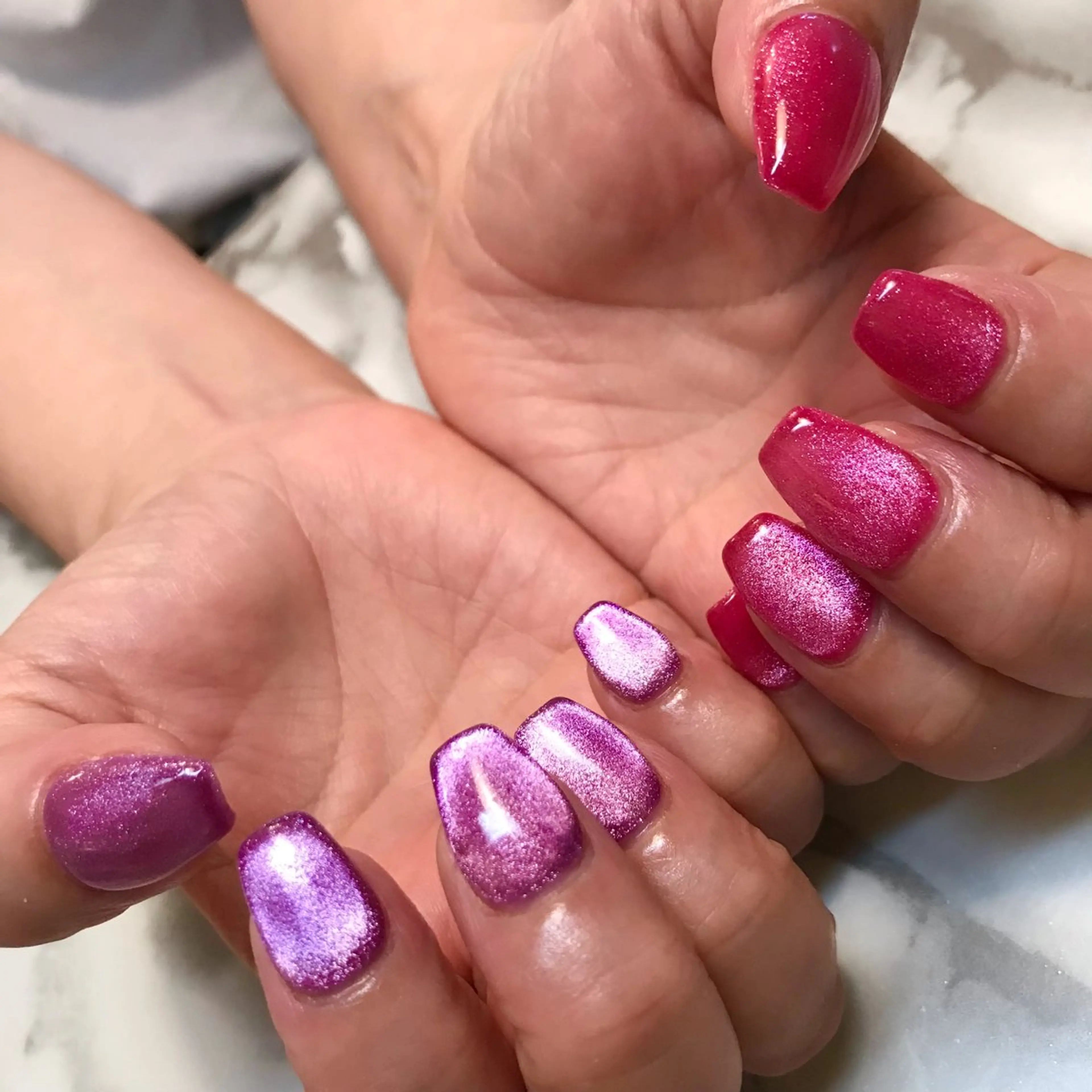 ネイル マグネットネイル ジェヌインネイル 河内のネイルデザイン