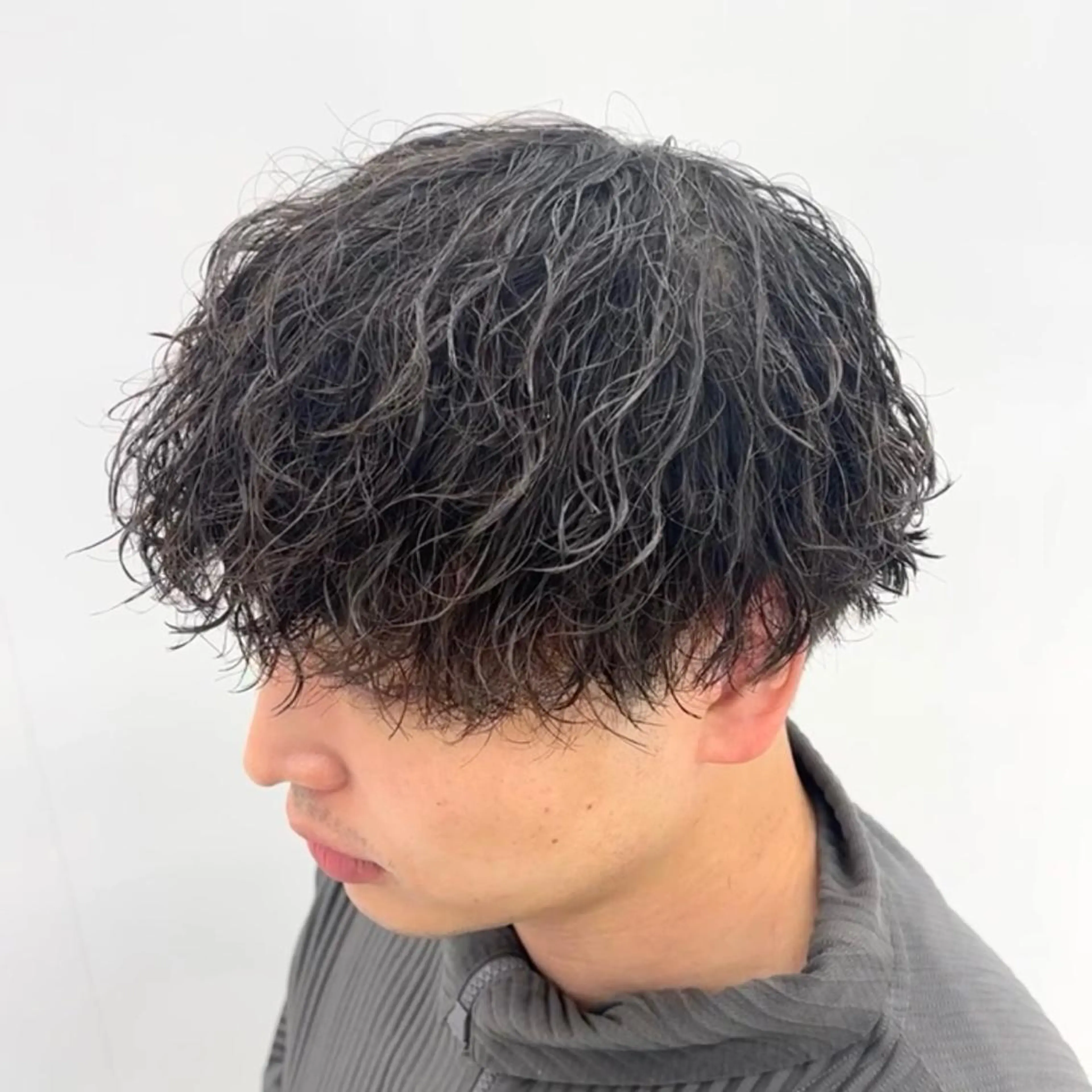 パーマ メンズ カット パーマ 柏メンズカットパーマ NO.1タイチのヘアスタイル