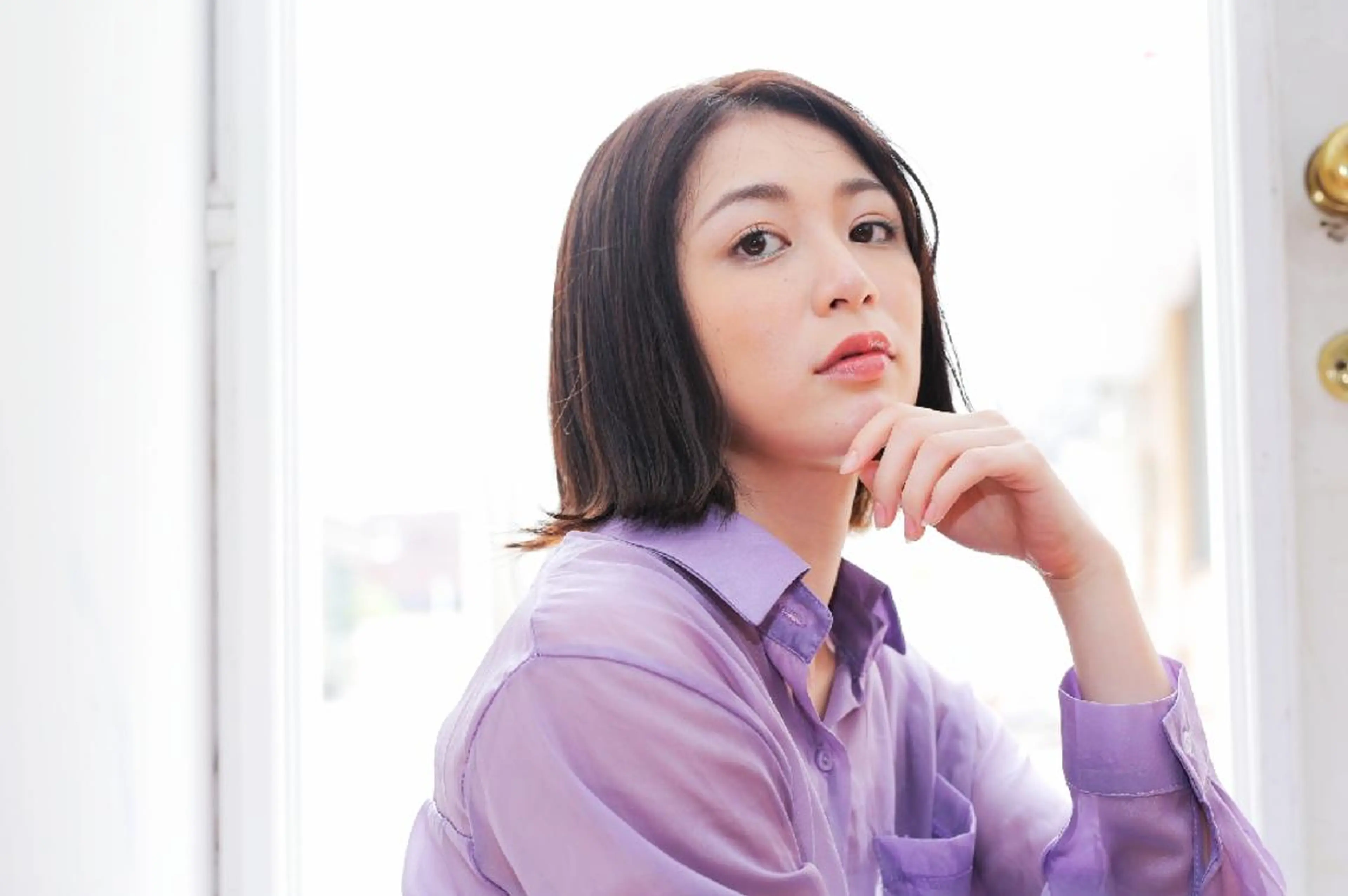 ショート ショートヘア 外ハネヘア Culumi所属・Culumi クルミ 松井照雄/梅田茶屋町のヘアスタイル