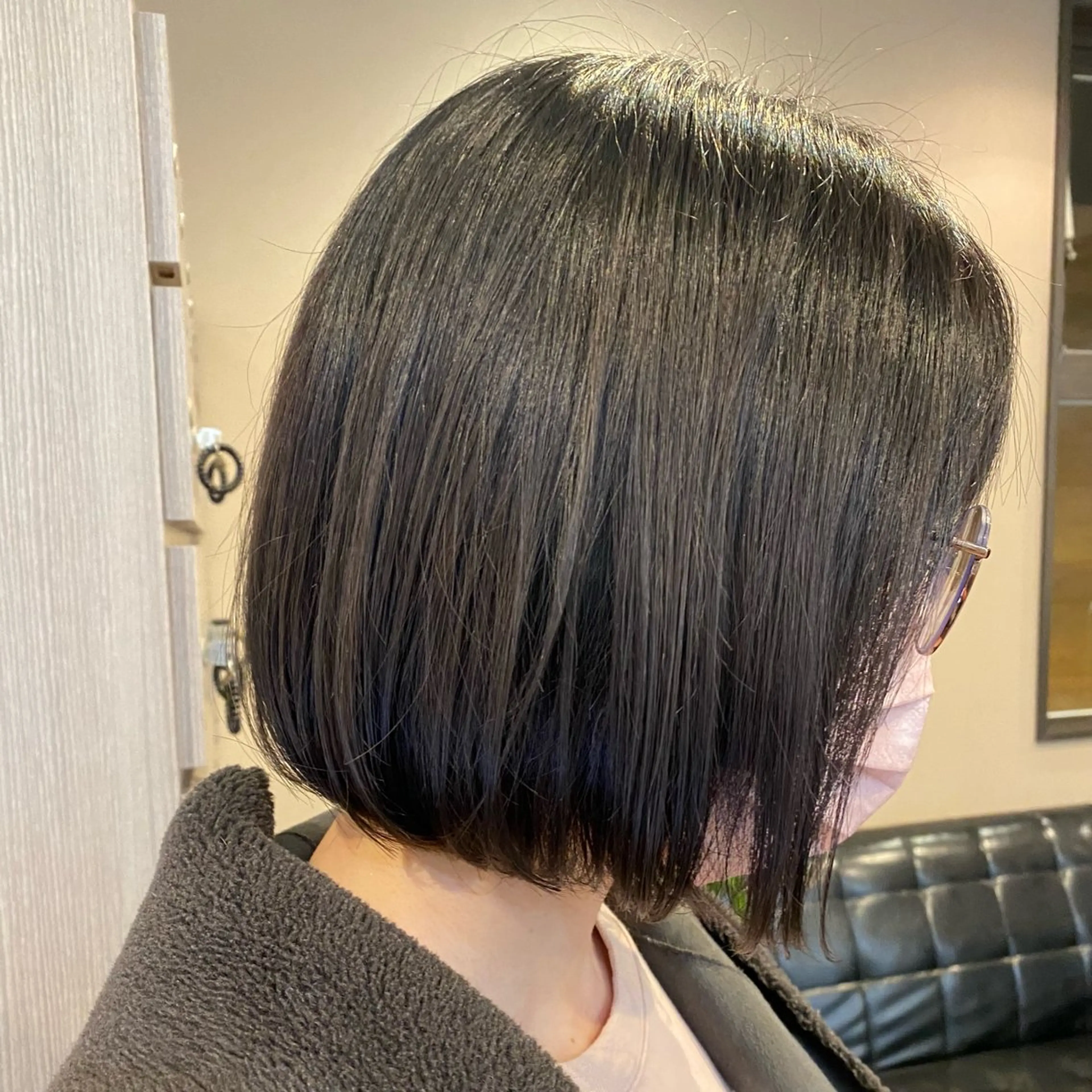 ミディアム カラー 縮毛矯正/ヘッドスパ 牧野のヘアスタイル