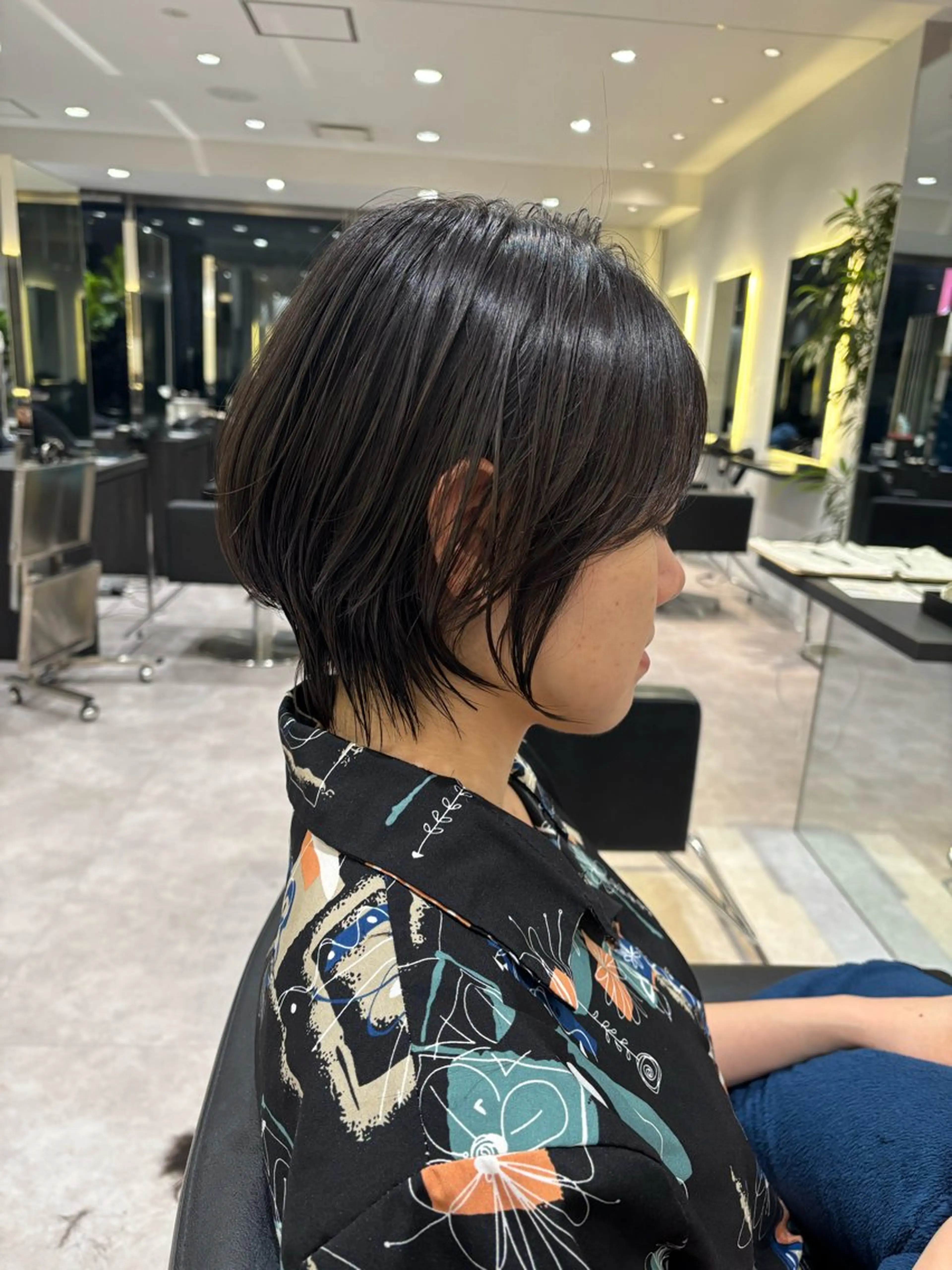 ショート 無料カットモデル /小顔ショート/荒砂のヘアスタイル