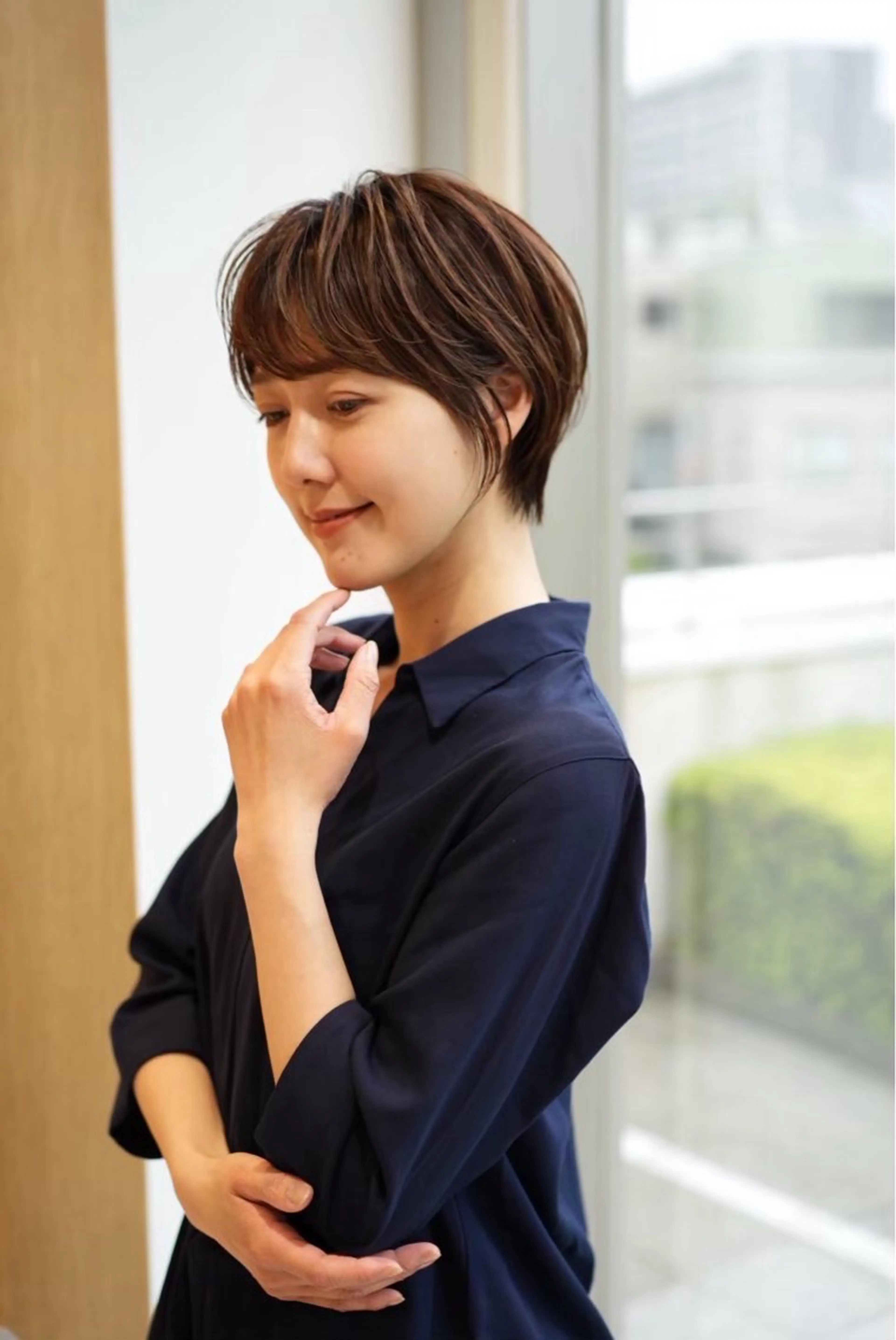 ショート 伊藤 陸/soigneのヘアスタイル