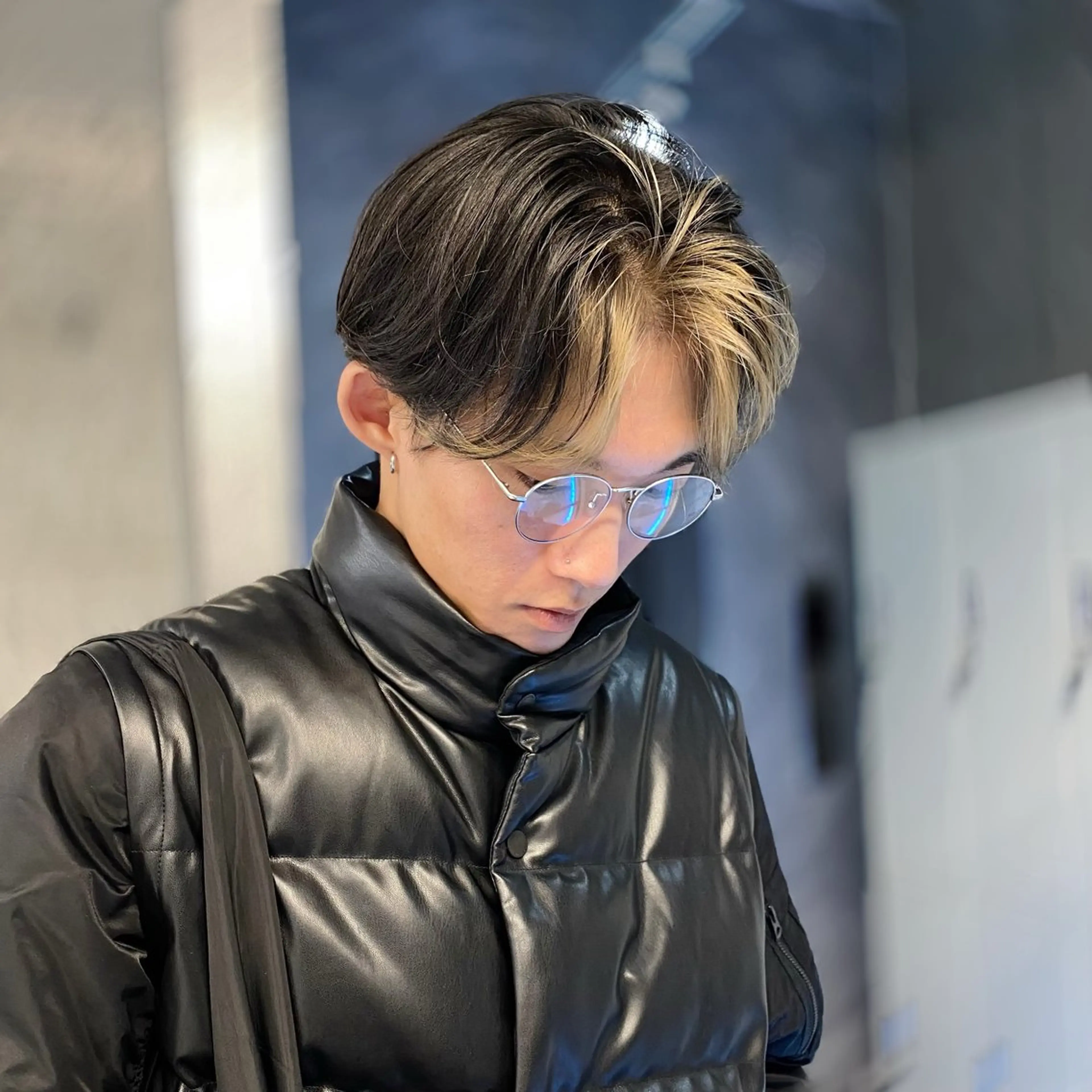 ショート カラー メンズ 🕊️アレンジ🕊️ イオ🕊️のヘアスタイル