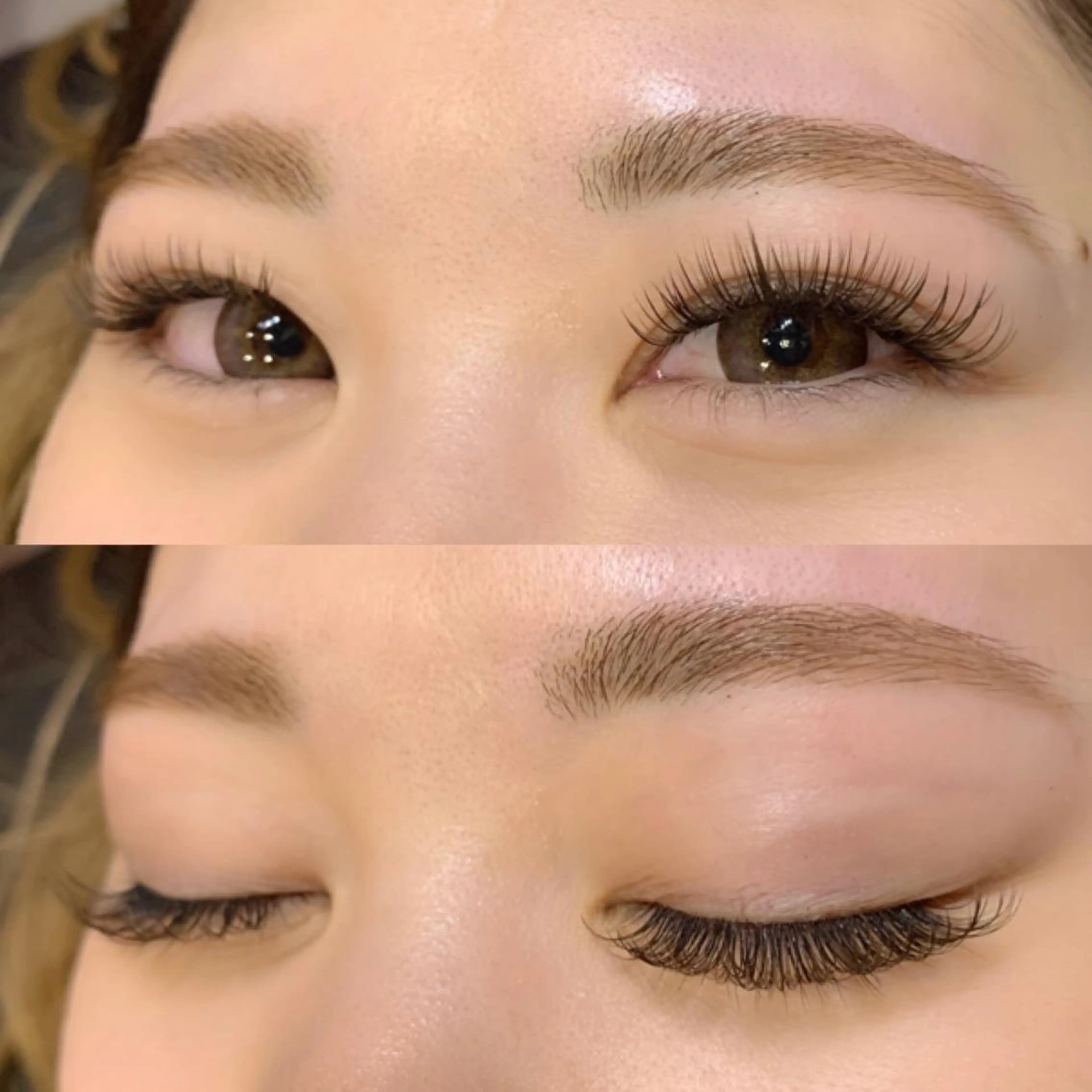 マツエク・マツパ 付け放題 バインドロック マツエク GRANDEcara 栄 manamiのマツエク・マツパデザイン