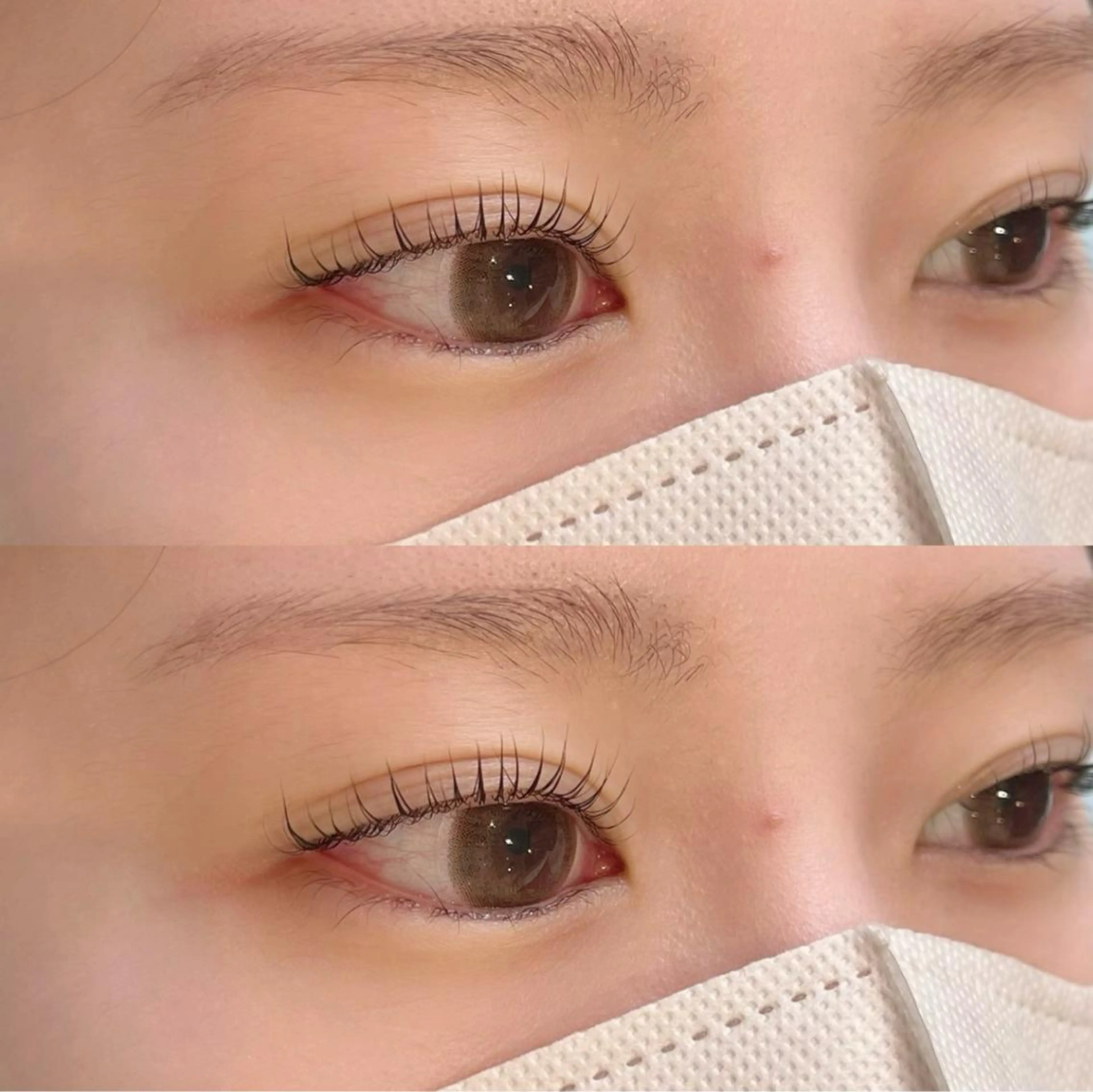 マツエク・マツパ パリジェンヌラッシュリフト sol bydiar /　riho🌺:)のマツエク・マツパデザイン