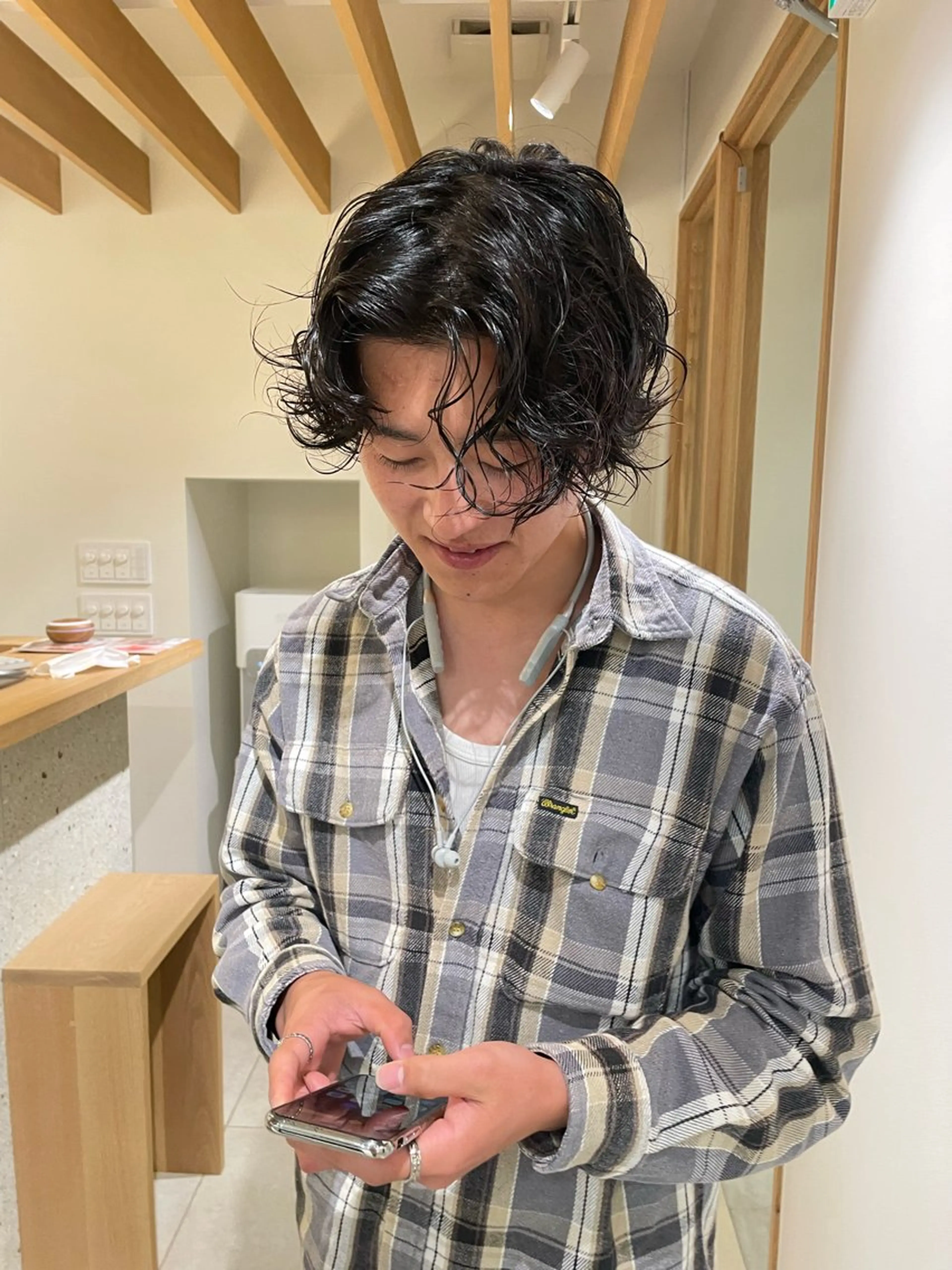 パーマ メンズ メンズパーマ 矢場町/酸性ストレー ト/髪質改善/リオのヘアスタイル