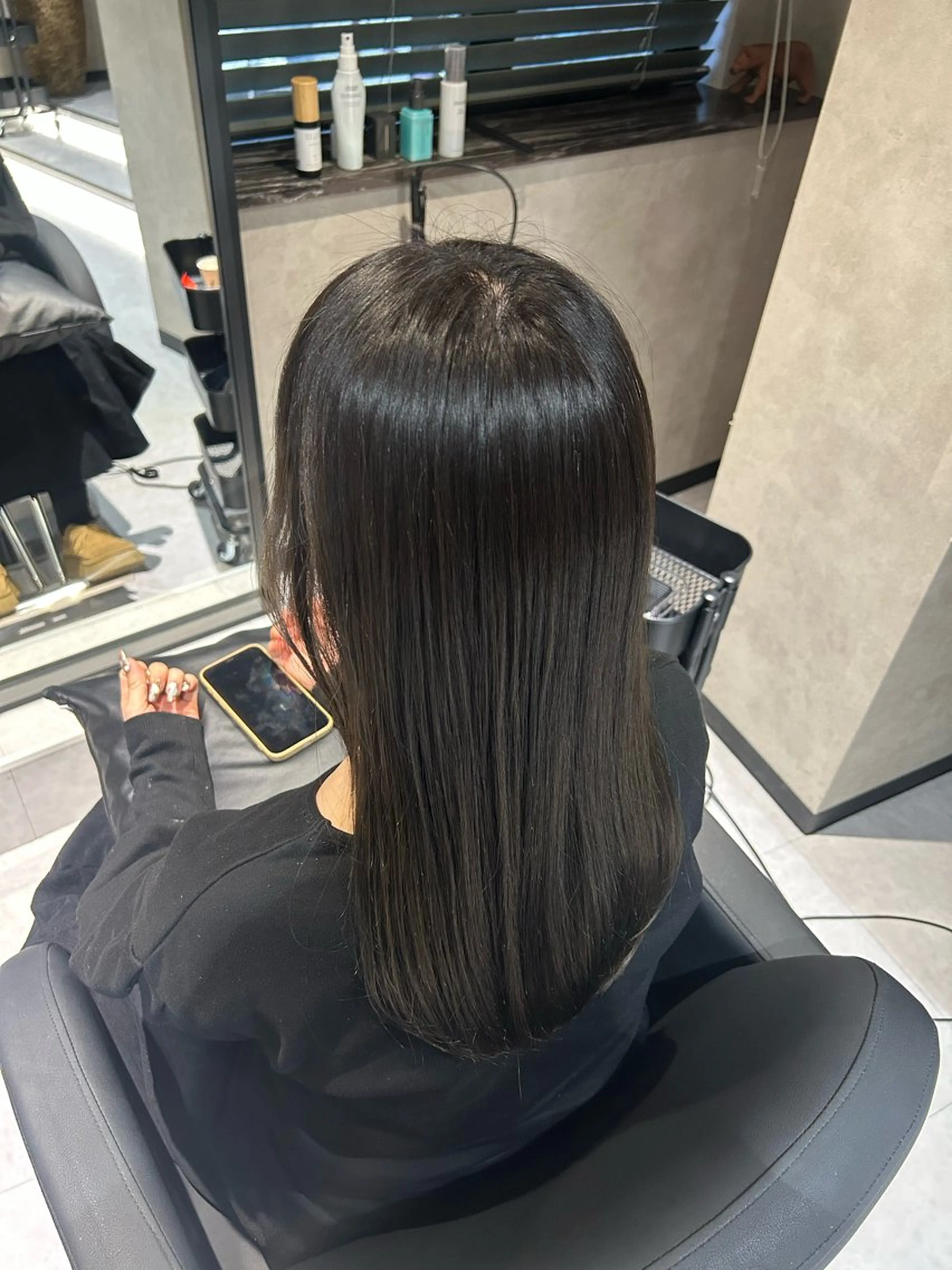 ロング カラー ヘアカラー トリートメント 《.Xian》リク /透明感カラー/艶髪のヘアスタイル