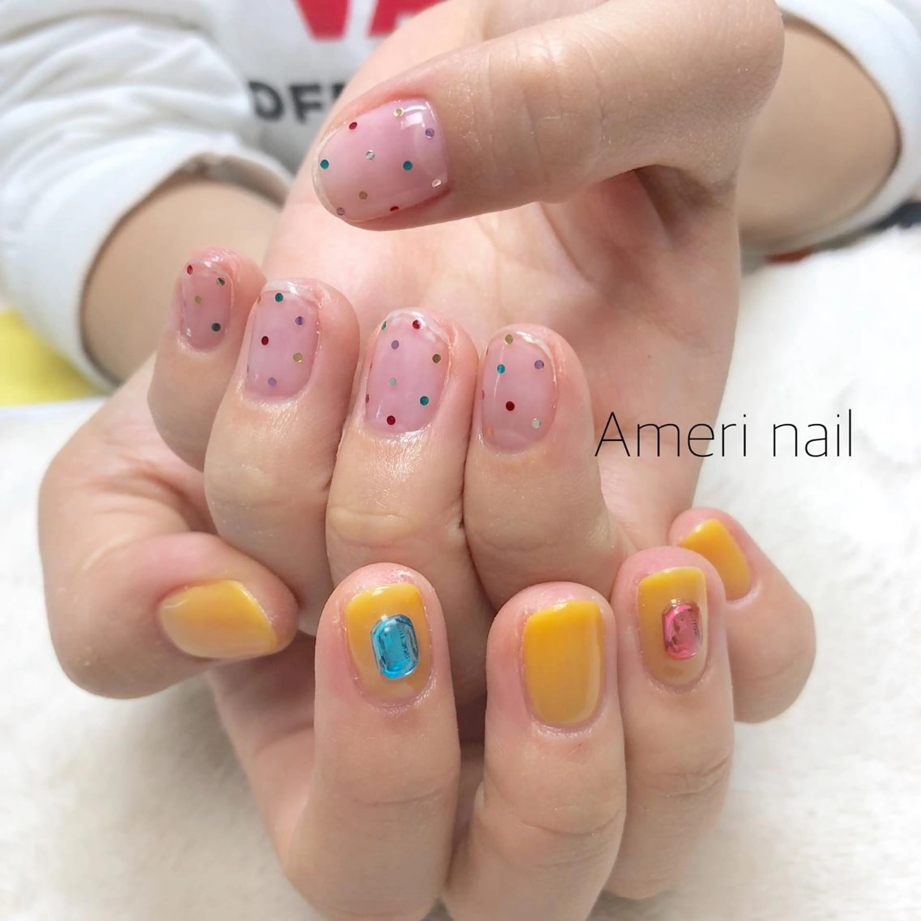 ネイル ハンドネイル Ameri nail /UKIのネイルデザイン