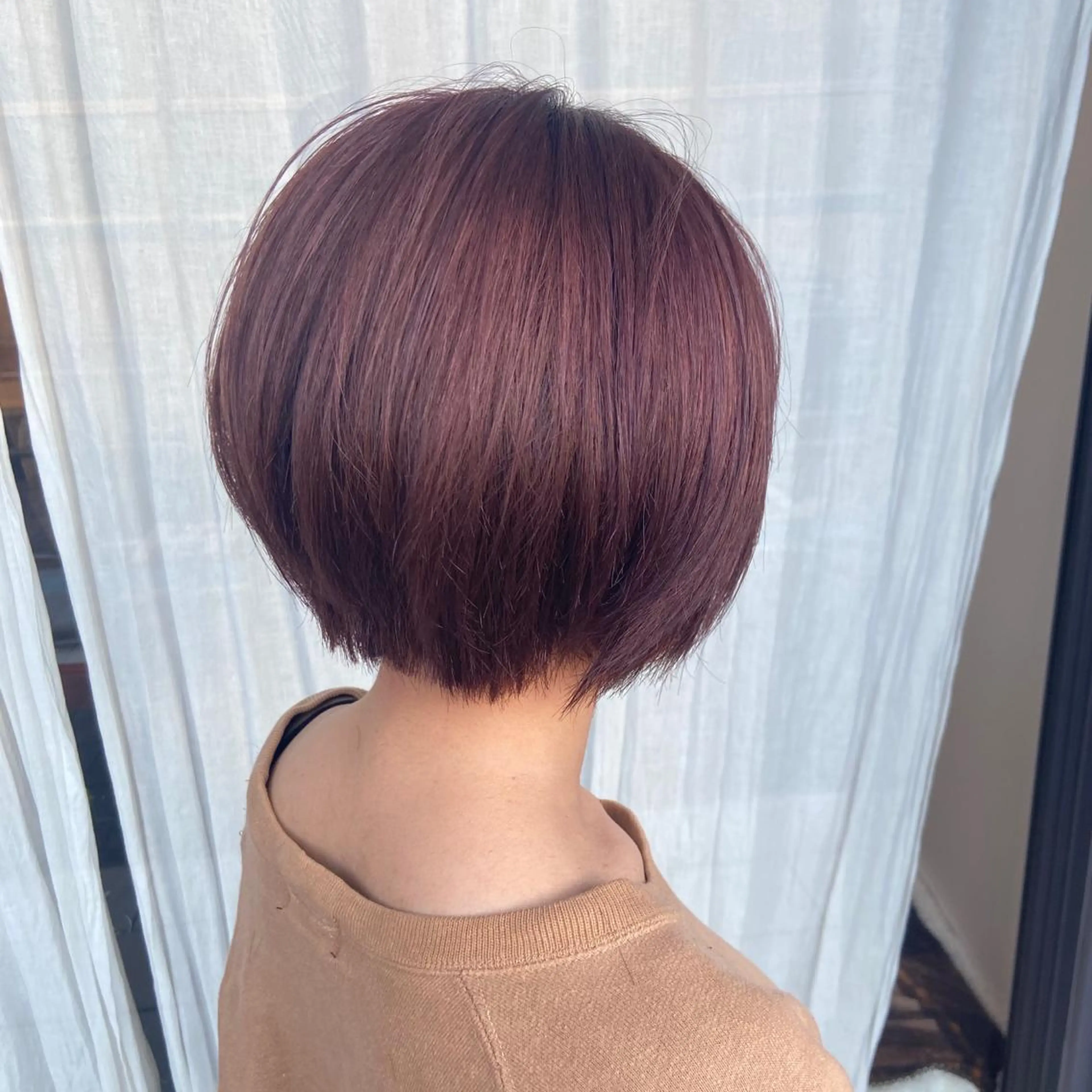 ショート 峯 志帆のヘアスタイル