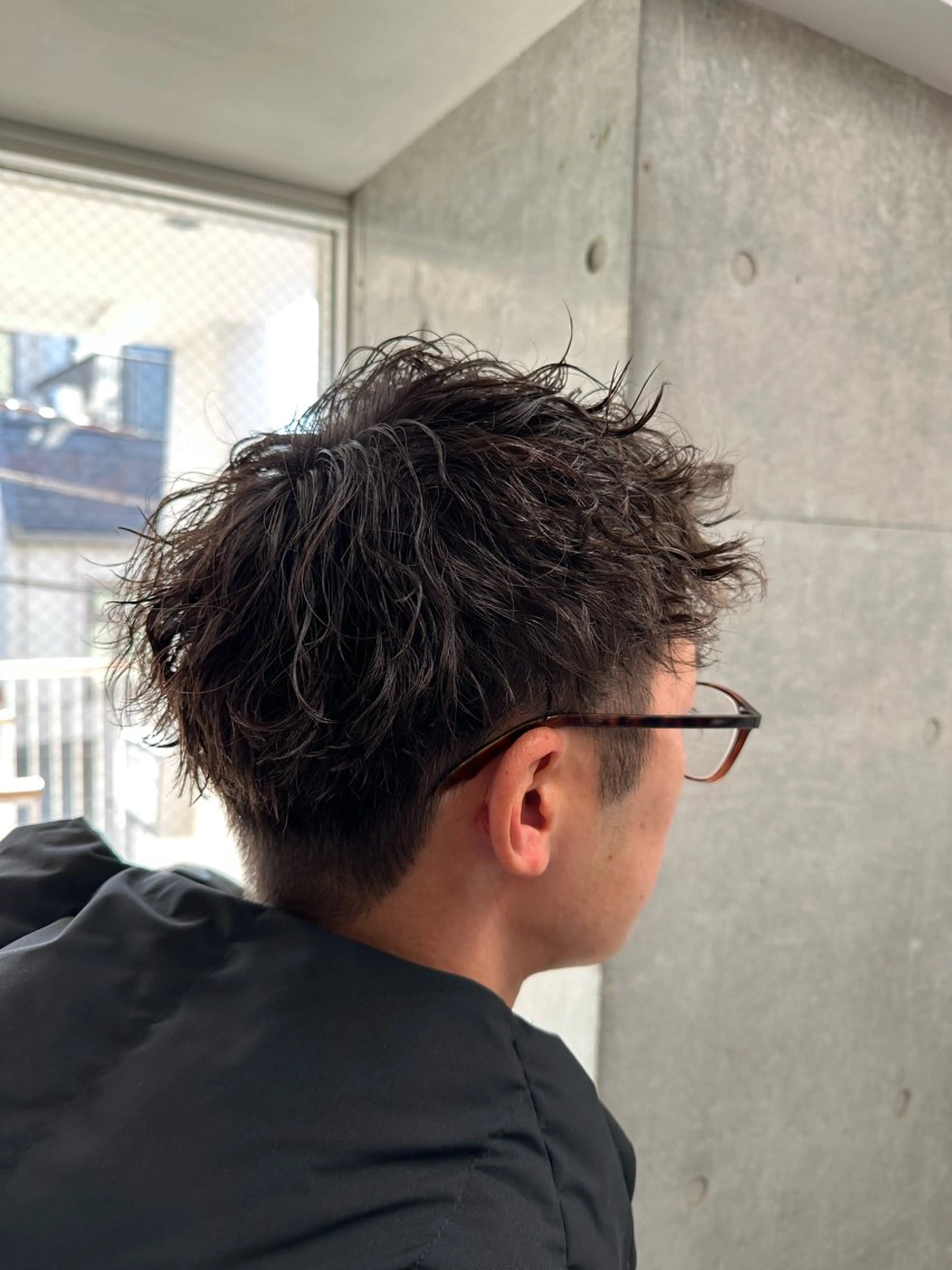 ショート パーマ メンズ メンズお任せ下さい！ 店長⭐︎小橋のヘアスタイル